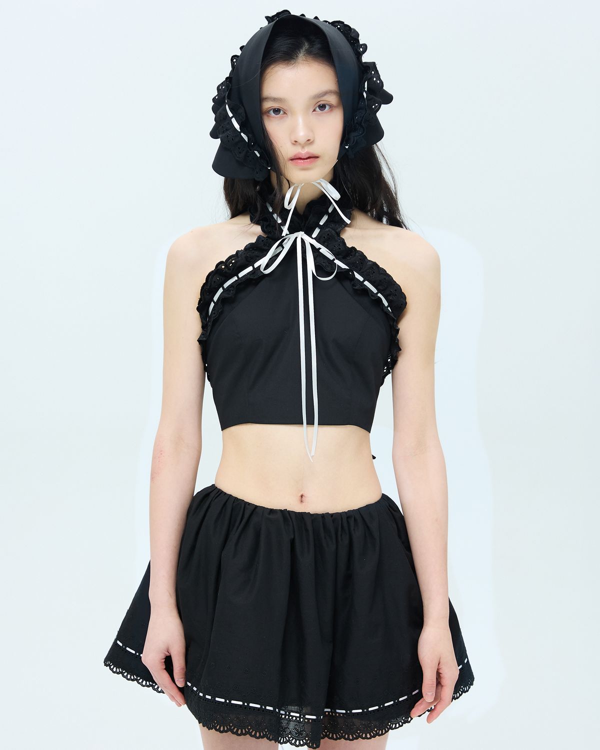 러뷰이(LOVUEE) 앙글레즈 반다나 블랙
