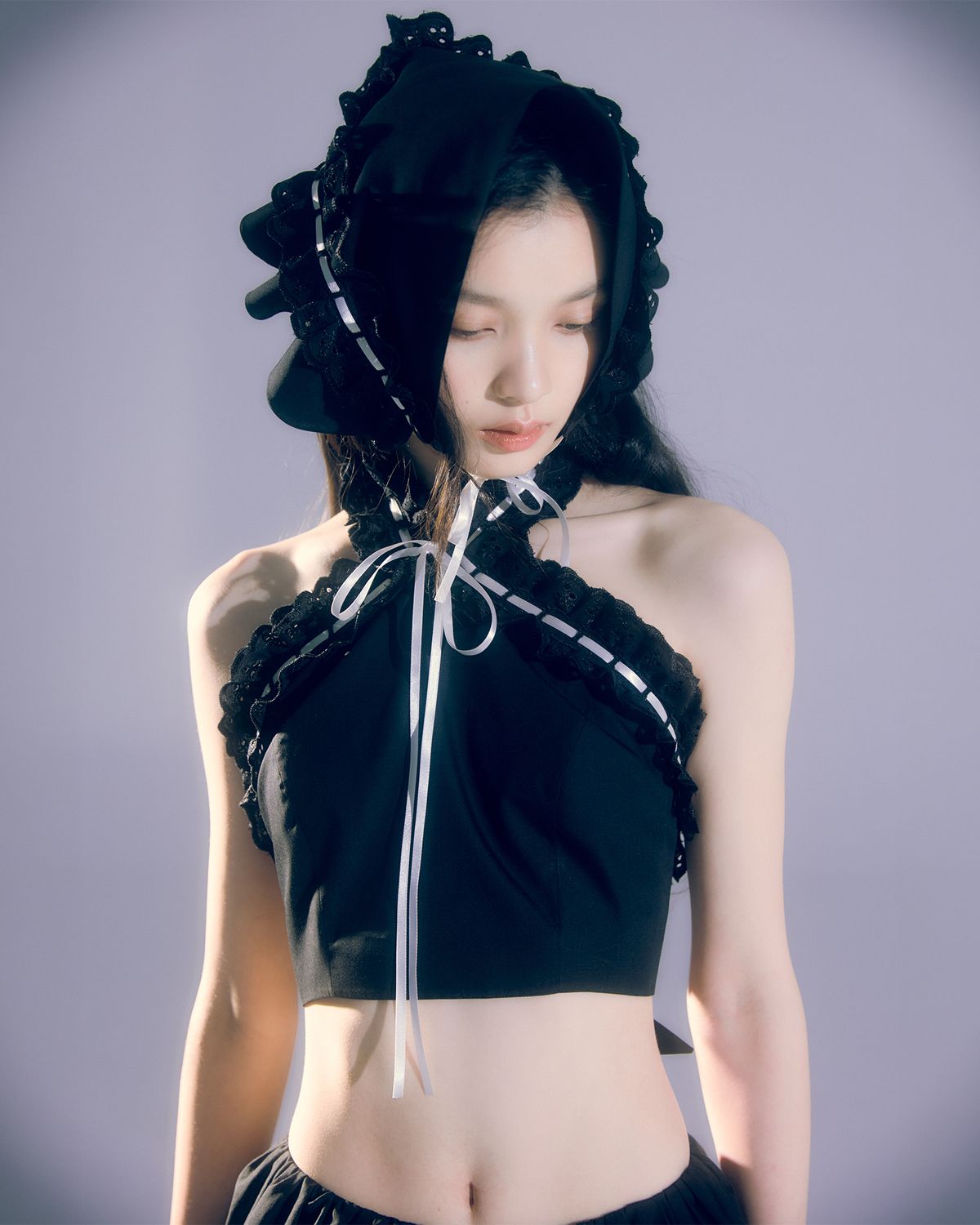 러뷰이(LOVUEE) 앙글레즈 반다나 블랙