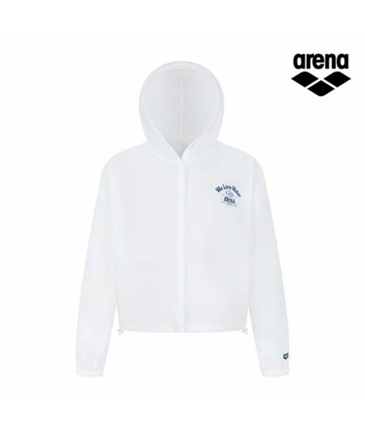 아레나(ARENA) 그래픽데이 여성 우븐 자켓 A6ML1JK05WHT