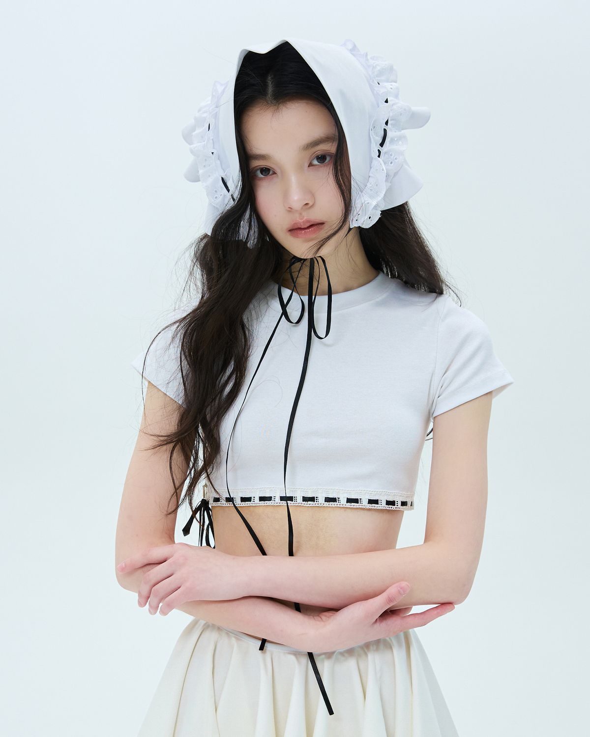 러뷰이(LOVUEE) 앙글레즈 반다나 화이트