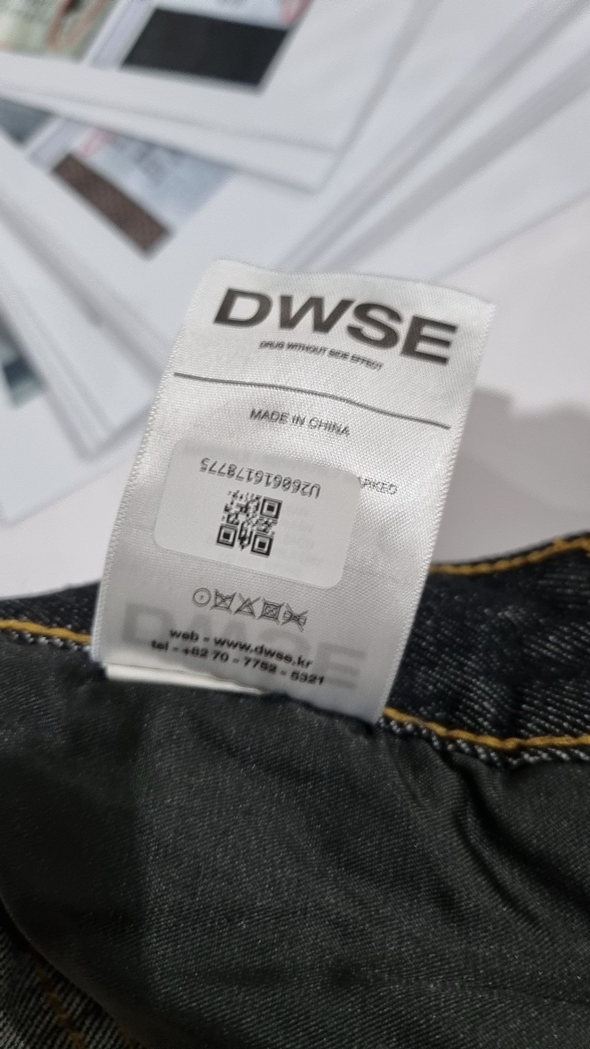 디더블유에스이(DWSE) 청/데님 팬츠 L