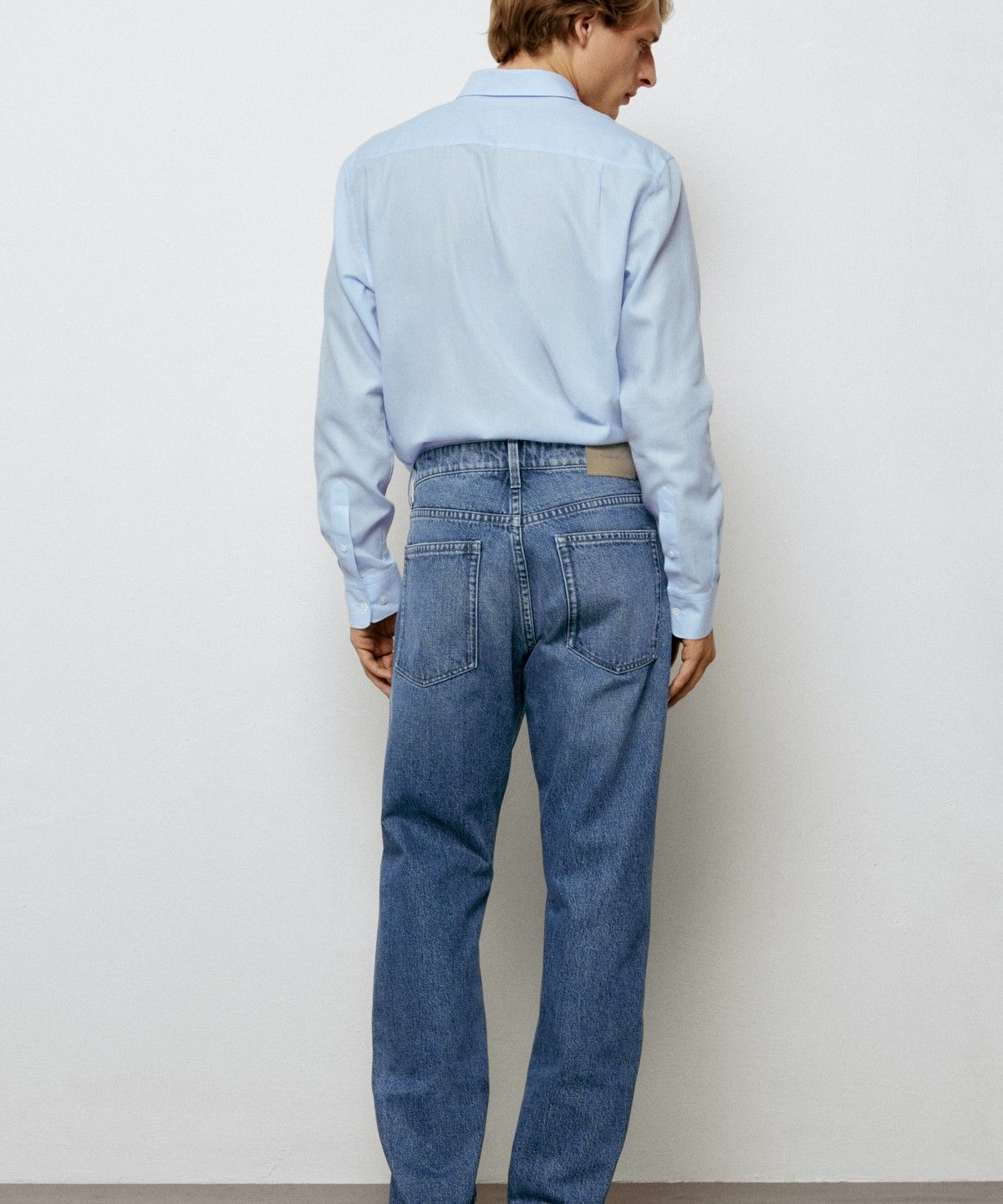 마시모두띠(MASSIMO DUTTI) 디사이징 릴랙스 핏 진