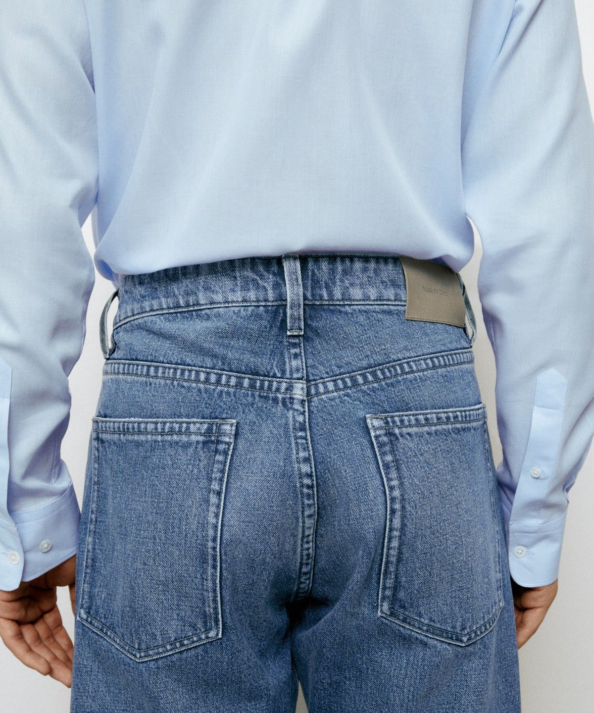 마시모두띠(MASSIMO DUTTI) 디사이징 릴랙스 핏 진