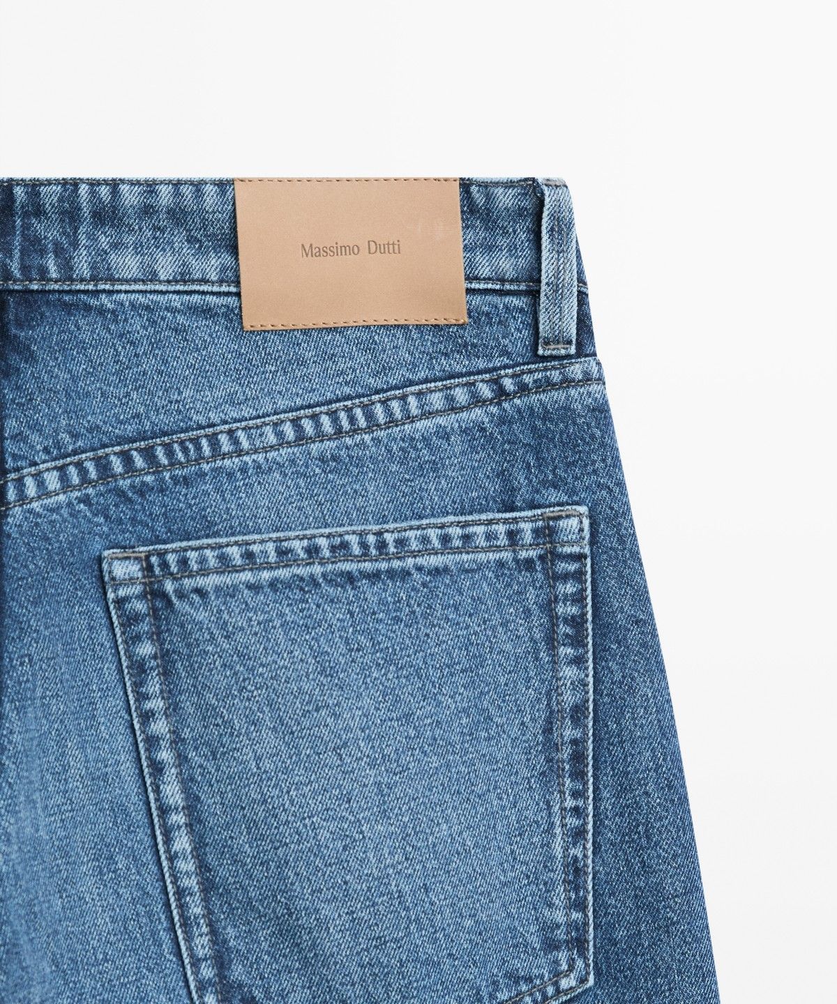 마시모두띠(MASSIMO DUTTI) 디사이징 릴랙스 핏 진