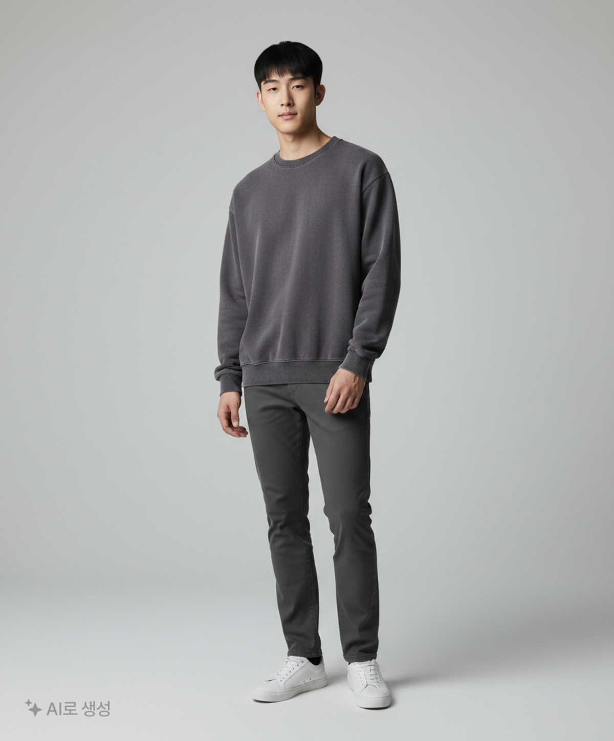 플루크(FLUKE) 릴렉스핏 무지 맨투맨티셔츠 FMT300 / 7color XL