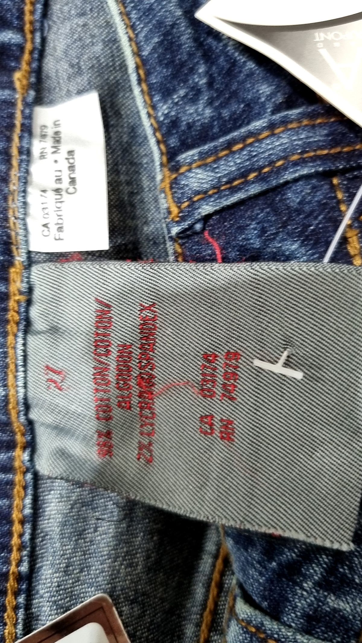 파라수코진(PARASUCO JEANS) 청/데님 팬츠 27