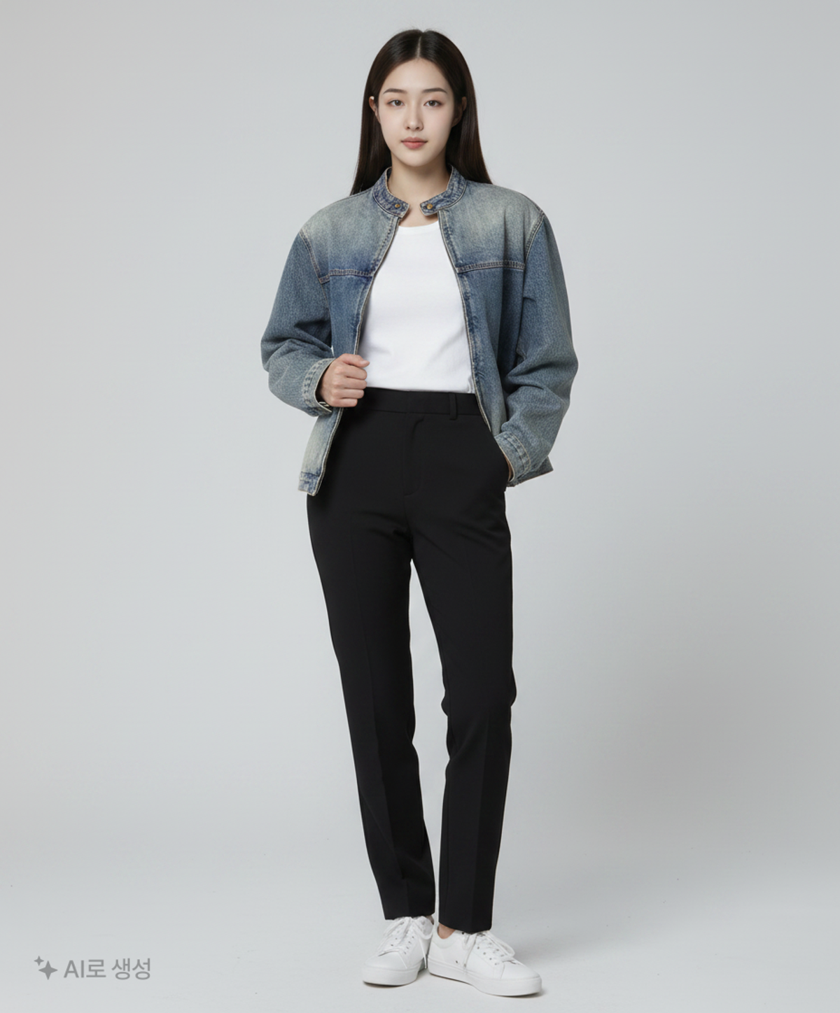 스파오(SPAO) 데님/트러커 재킷 XL