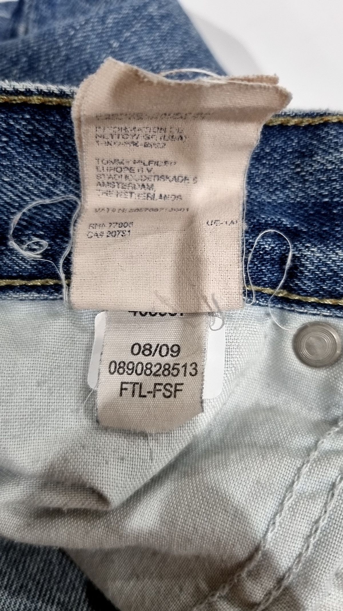 타미힐피거(TOMMY HILFIGER) 청/데님 팬츠 34