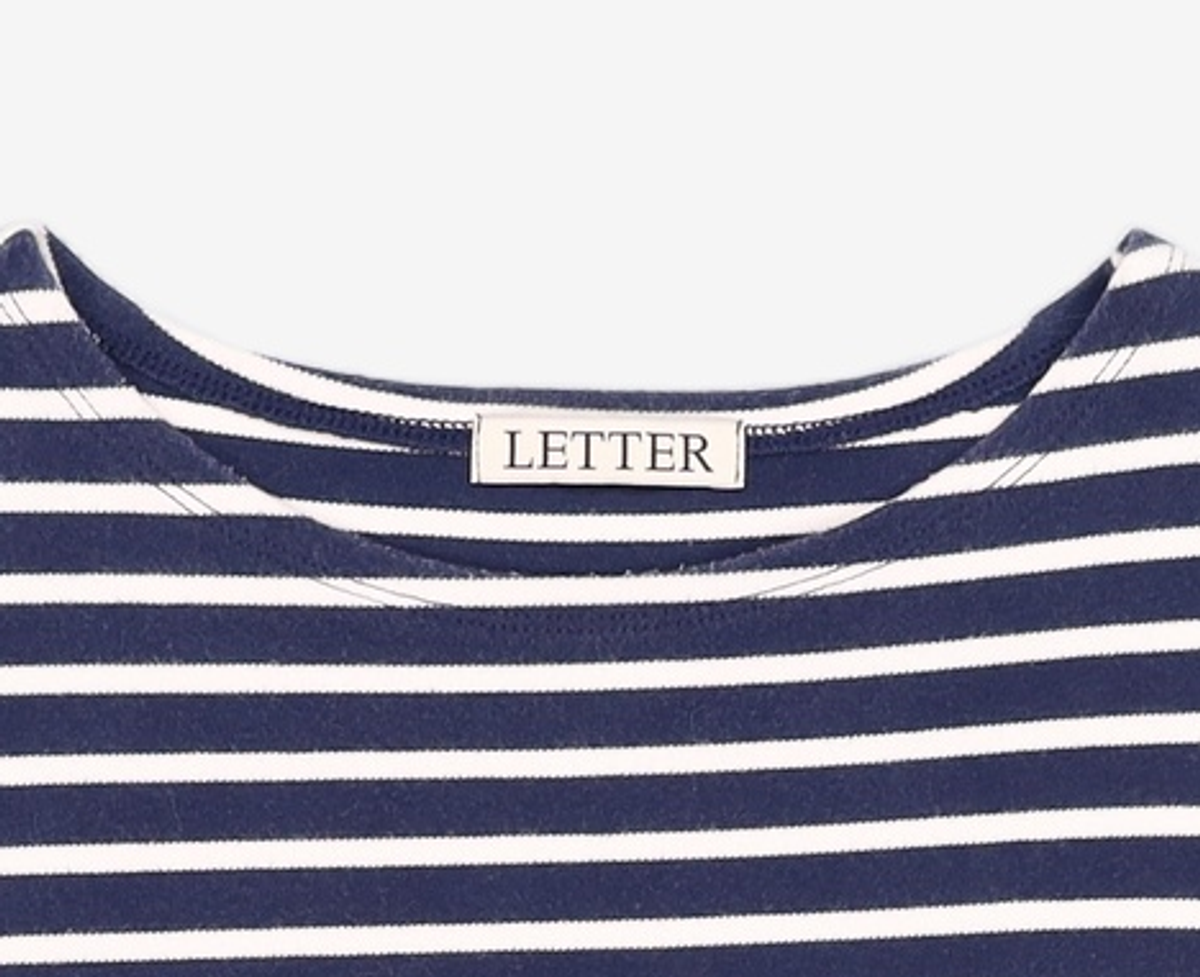 레터(LETTER) 긴소매 티셔츠