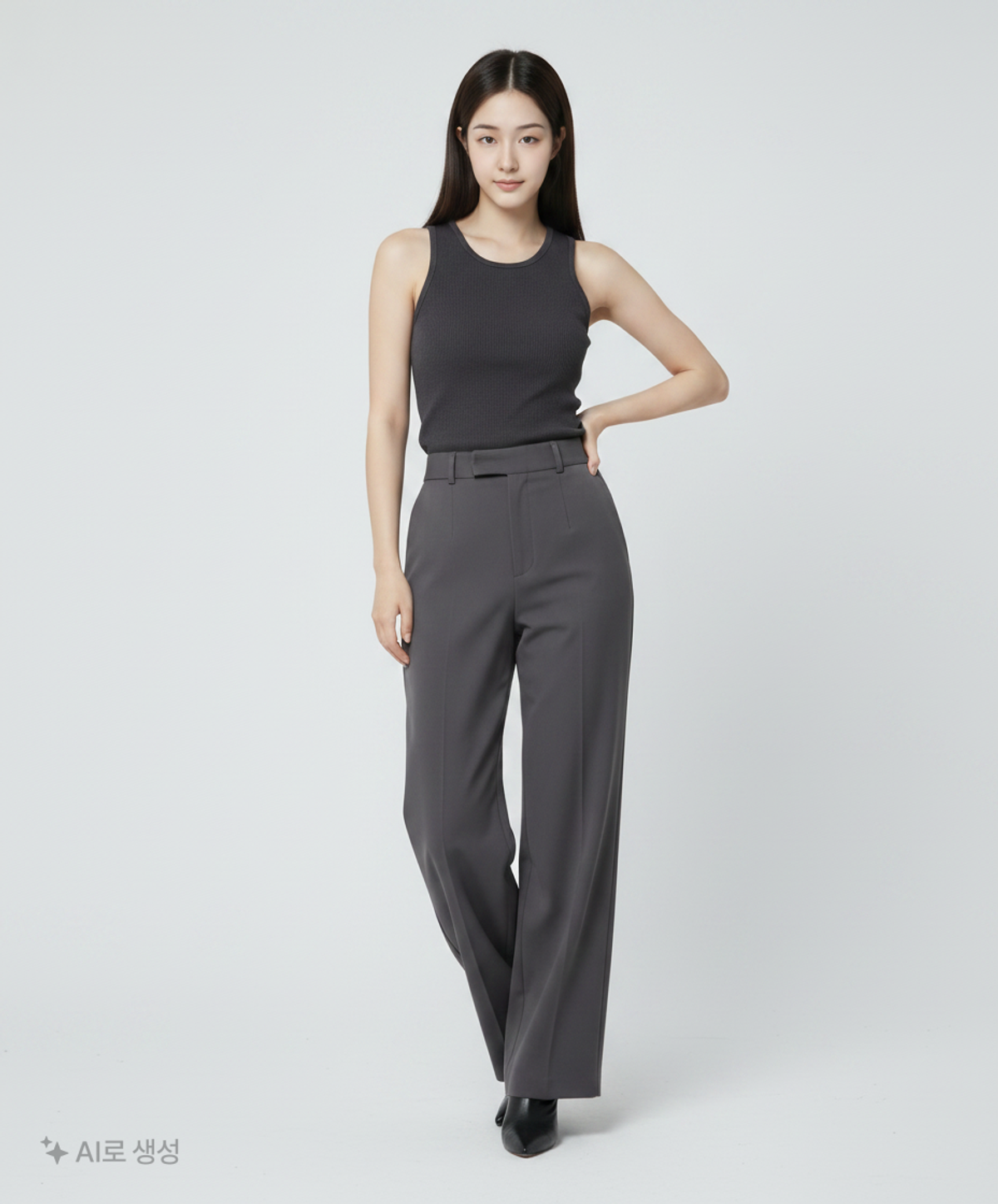 다이브인(DIVEIN) UNIFORM SLEEVELESS (BLACK) 1