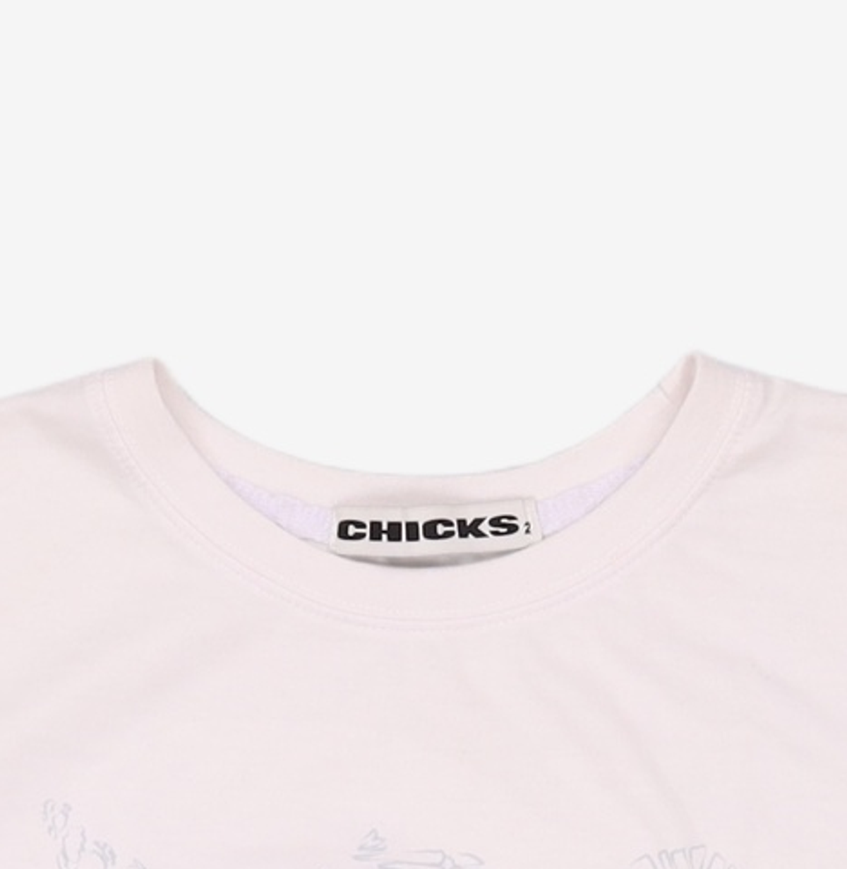 칙스(CHICKS) 반소매 티셔츠 2