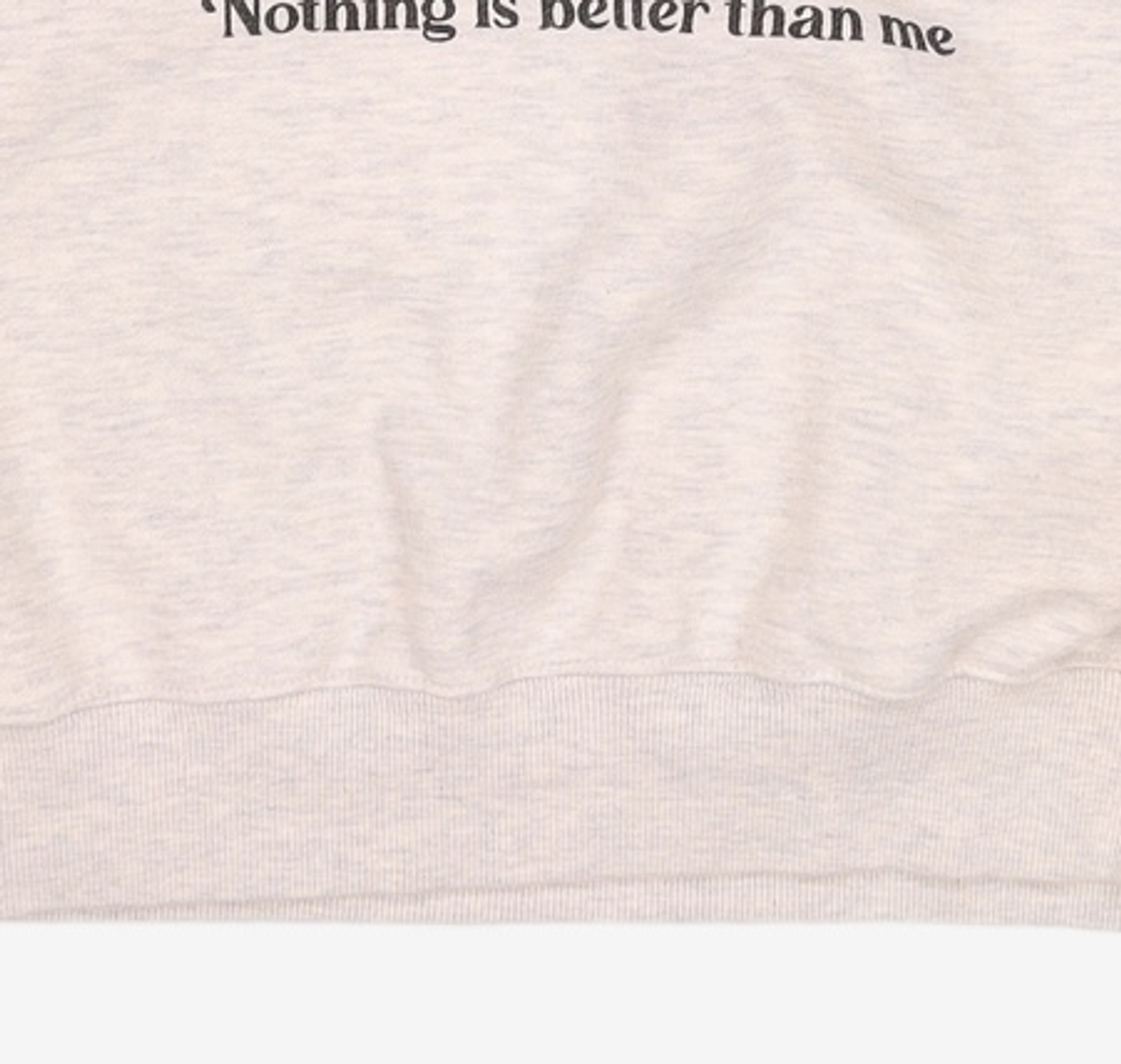 낫띵이즈베럴댄미(NOTHINGISBETTERTHANME) 맨투맨/스웨트셔츠 L