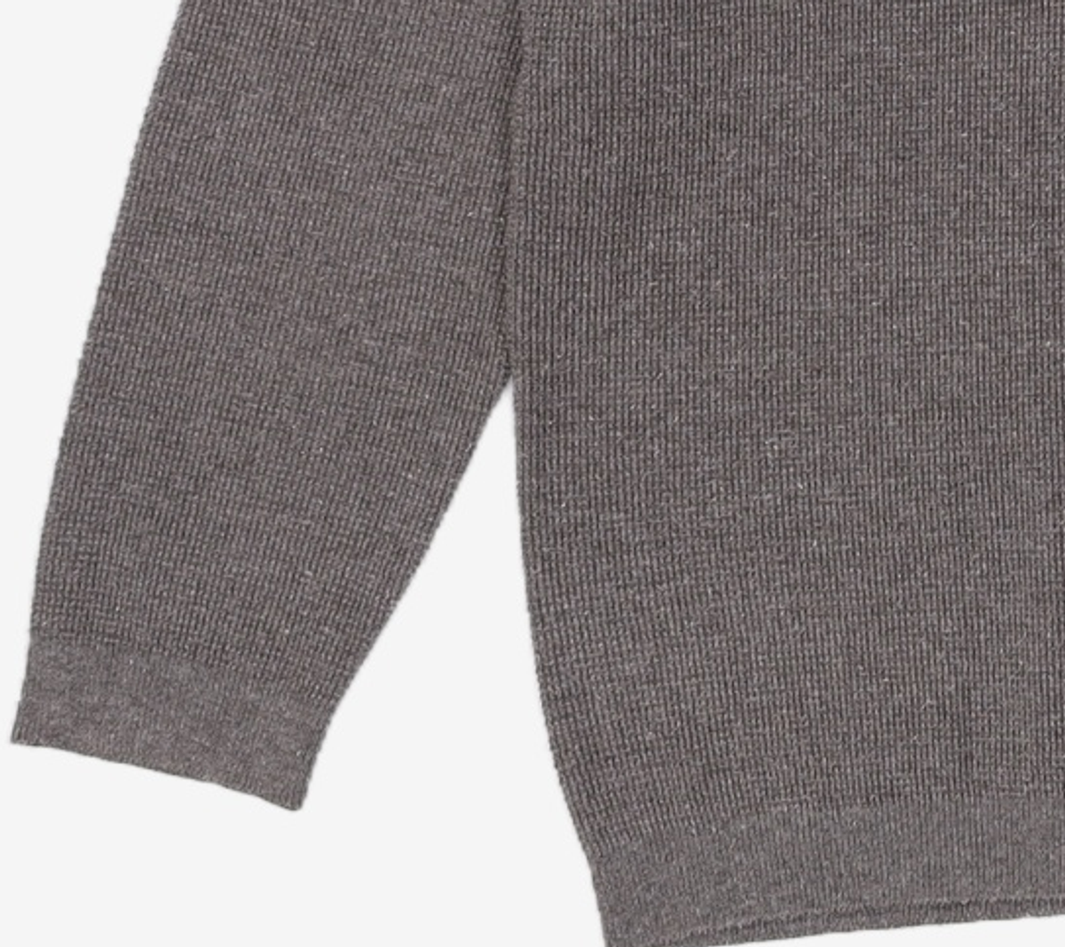 가먼트레이블(GARMENT LABLE) Long Sleeve Waffle Knit - Lead Grey M