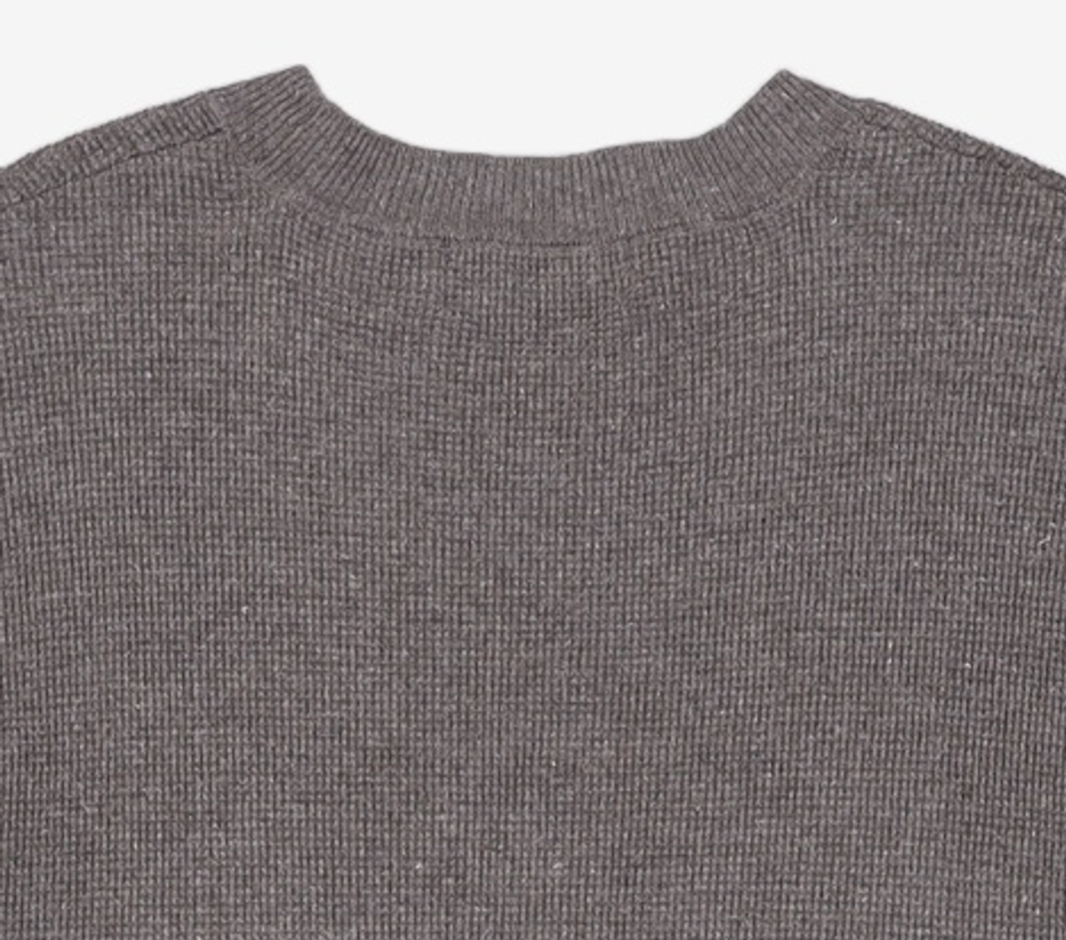 가먼트레이블(GARMENT LABLE) Long Sleeve Waffle Knit - Lead Grey M