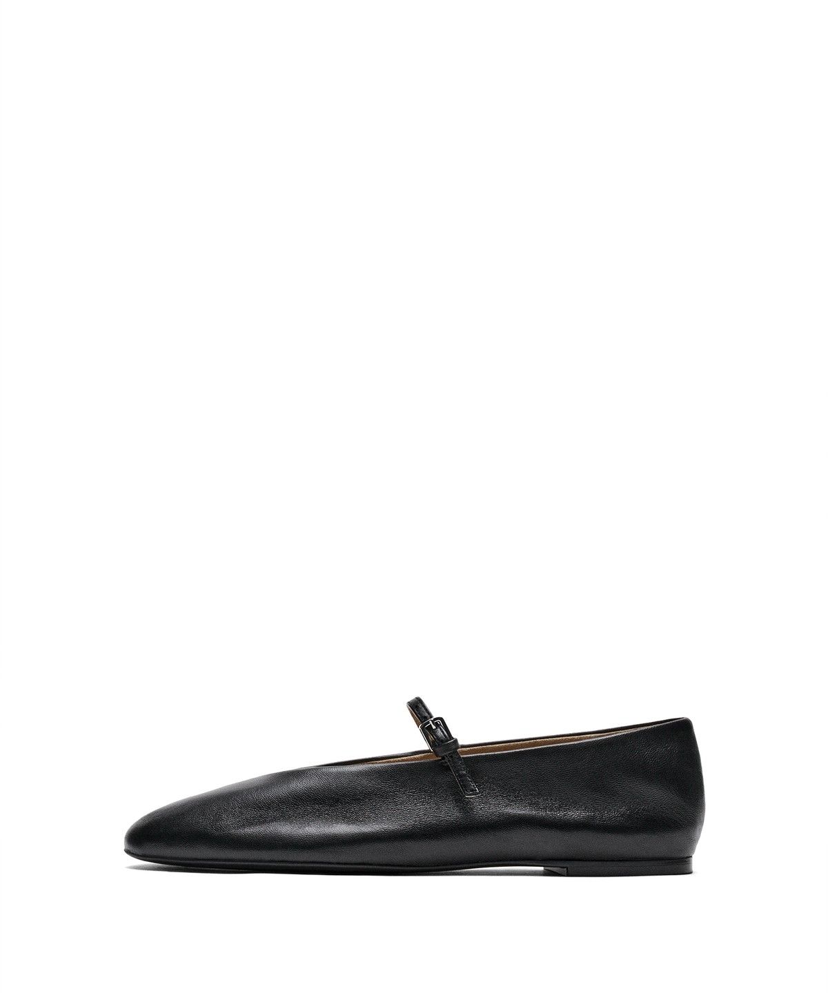 마시모두띠(MASSIMO DUTTI) 소프트 레더 발레리나