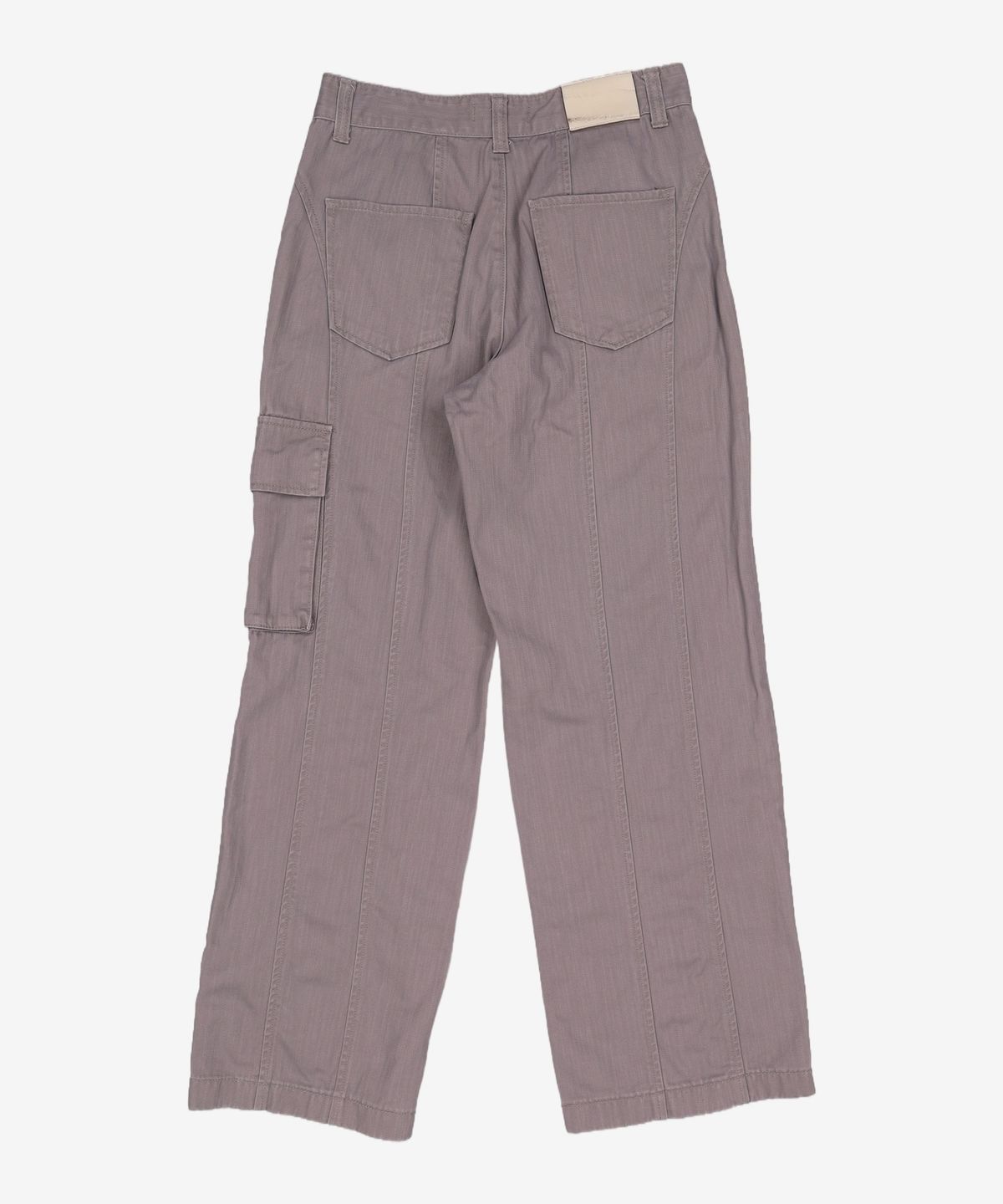 애드오프(ADDOFF) ONE POCKET IRVING WIDE CARGO PANTS GREY 46