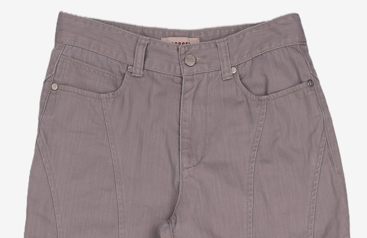 애드오프(ADDOFF) ONE POCKET IRVING WIDE CARGO PANTS GREY 46