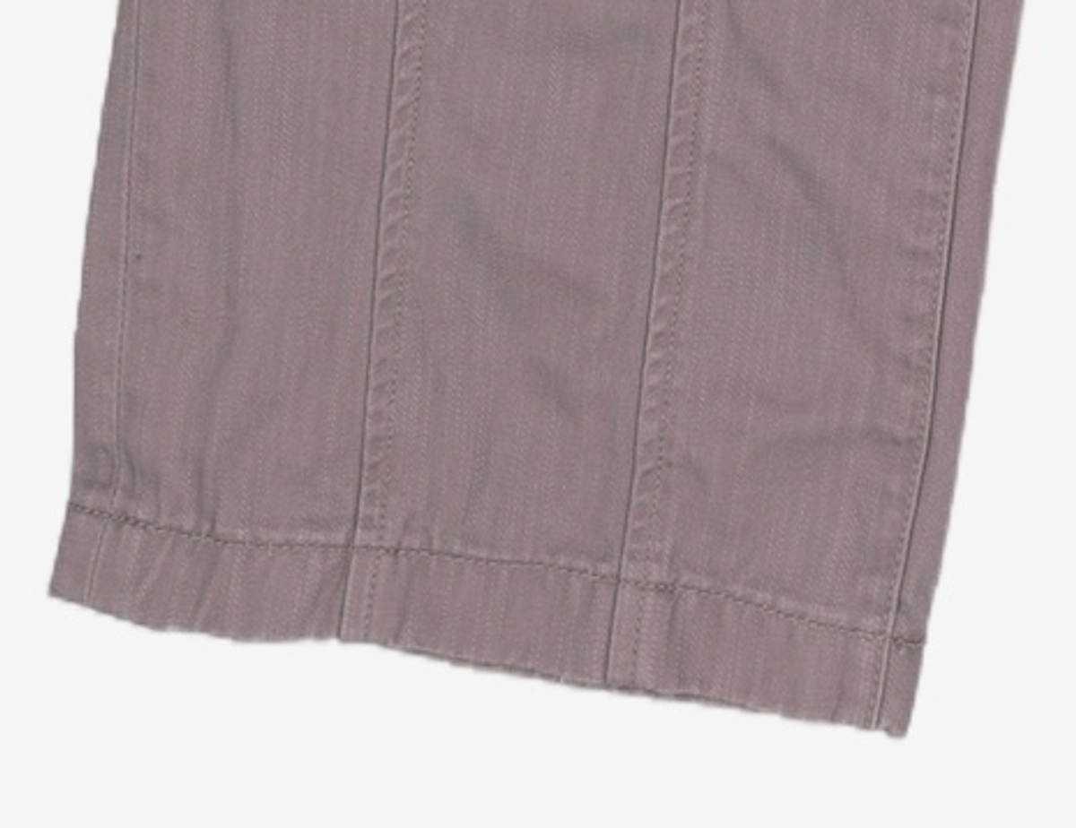 애드오프(ADDOFF) ONE POCKET IRVING WIDE CARGO PANTS GREY 46