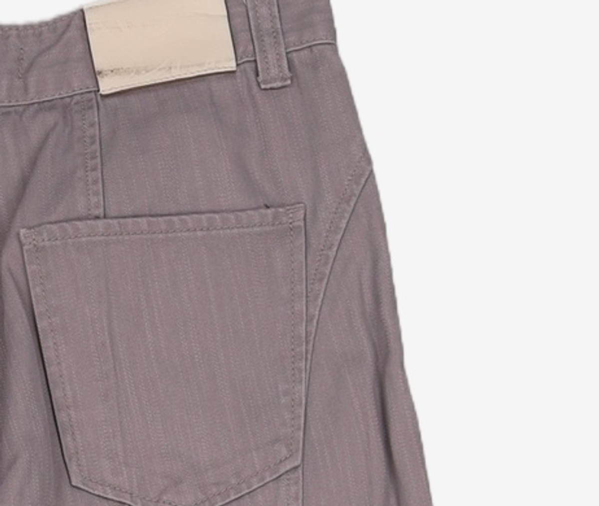 애드오프(ADDOFF) ONE POCKET IRVING WIDE CARGO PANTS GREY 46