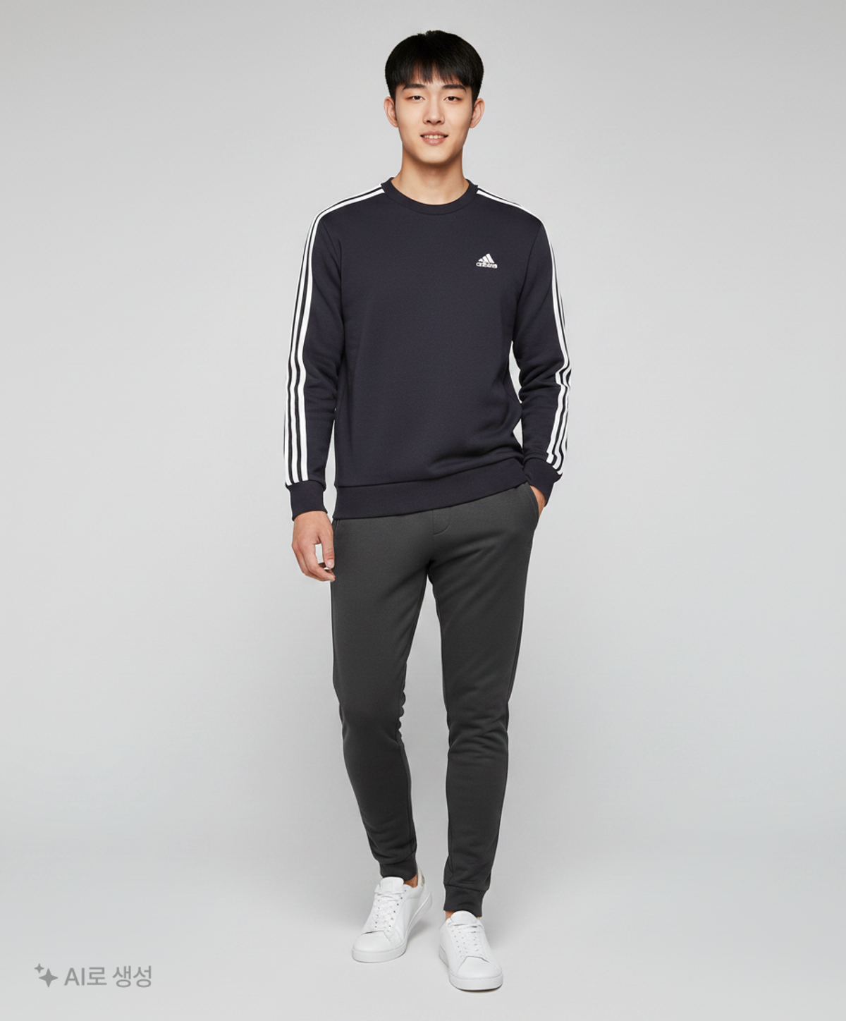 아디다스(ADIDAS) 맨투맨/스웨트셔츠 L