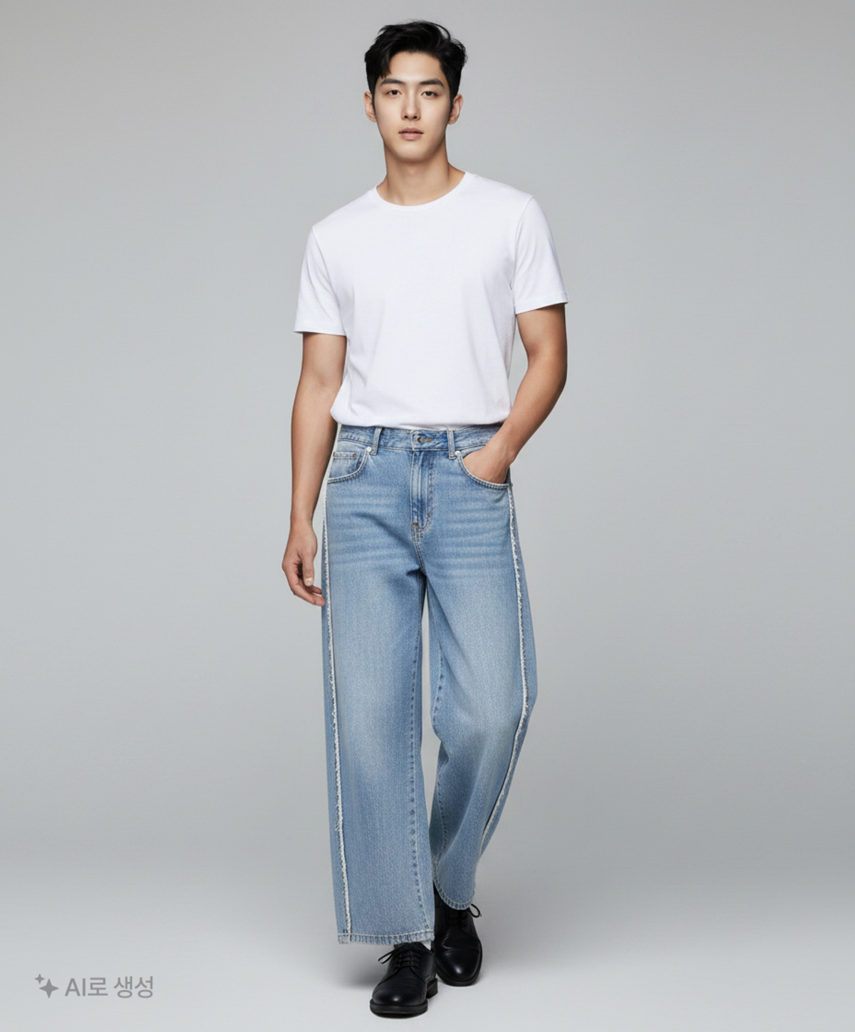 엑스톤즈(XTONZ) 청/데님 팬츠 M