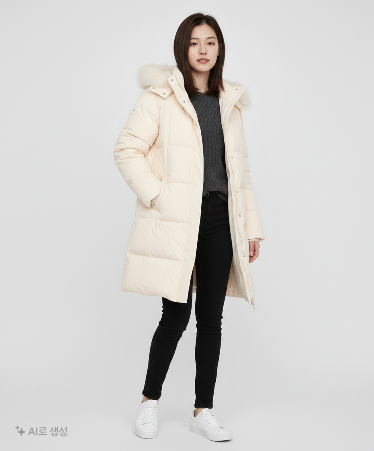 뉴발란스(NEW BALANCE) 롱 패딩/롱 헤비 아우터 S