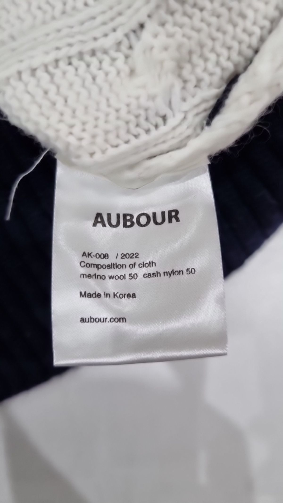 아우브아워(AUBOUR) 카디건 M