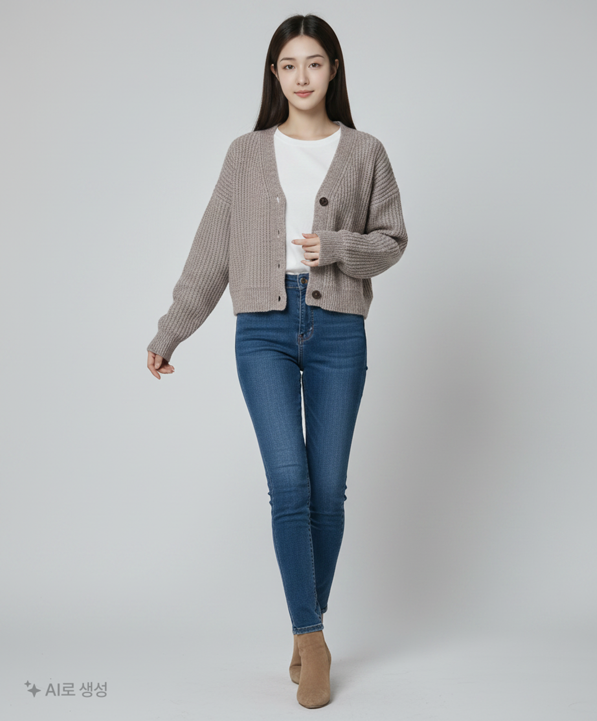 탑텐(TOPTEN) 카디건 85