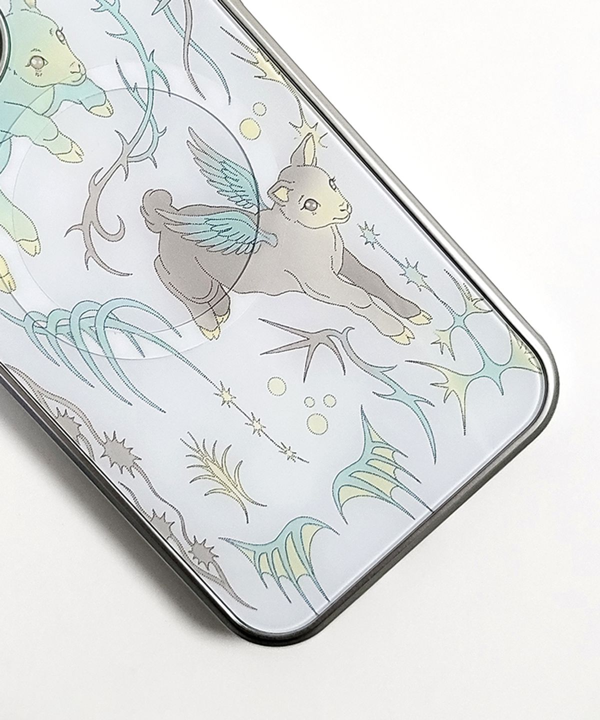 메모리즈바운더리(MEMORIESBOUNDARY) AETERNA Lamb of Light Phone Case (SV_Epoxy/MagSafe Glass)