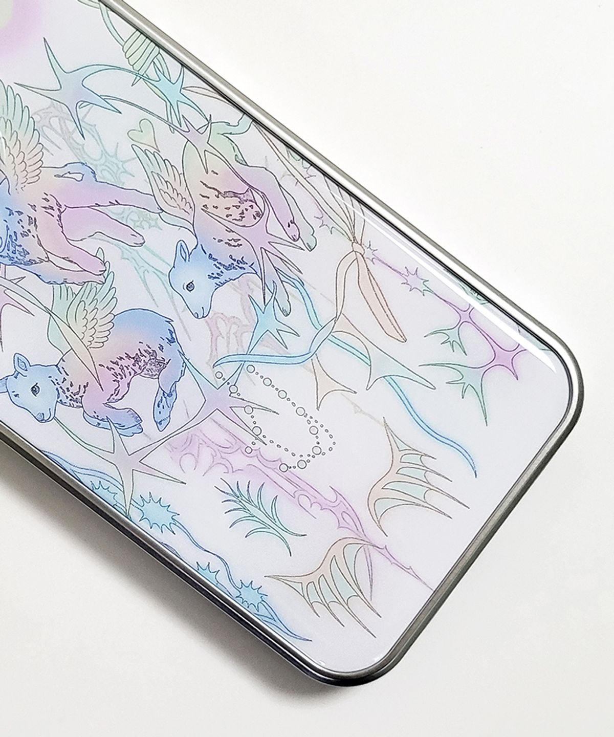 메모리즈바운더리(MEMORIESBOUNDARY) AETERNA Celestial Flock Phone Case (SV_Epoxy/MagSafe Glass)