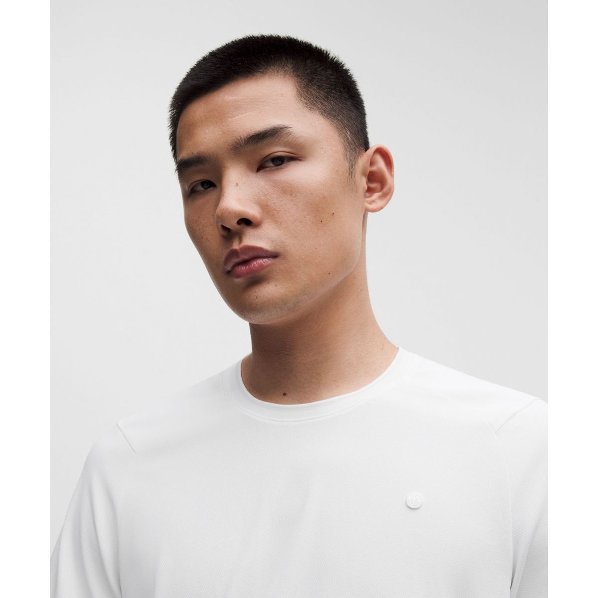룰루레몬(LULULEMON) UV 프로텍티브 텍스처드 메쉬 테니스 셔츠  WHT WHT WHT