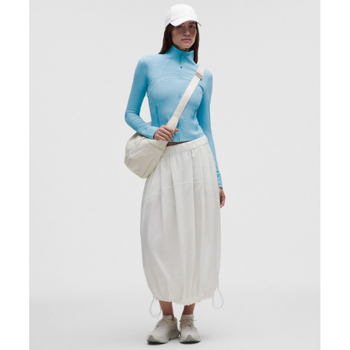 룰루레몬(LULULEMON) 디파인 크롭 재킷 *리브드 Nulu  SEAF