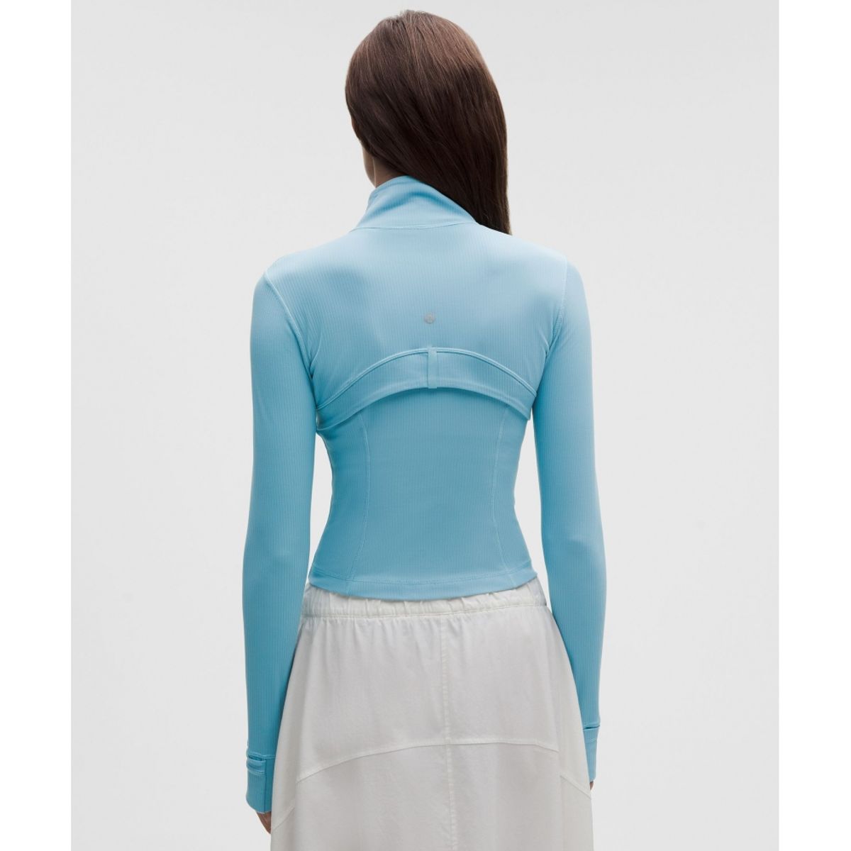 룰루레몬(LULULEMON) 디파인 크롭 재킷 *리브드 Nulu  SEAF