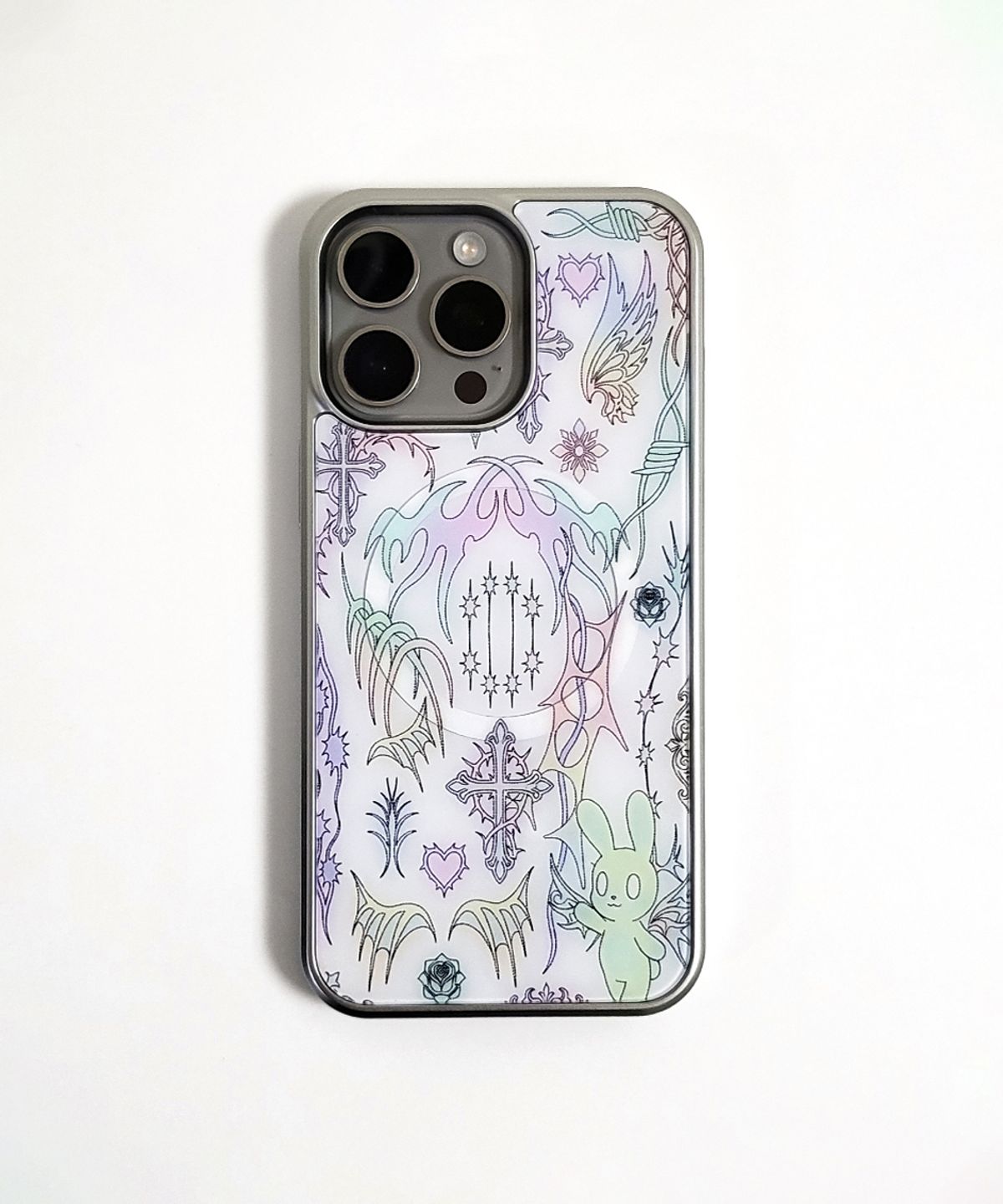 메모리즈바운더리(MEMORIESBOUNDARY) AETERNA Eternal Iconography Phone Case (SV_Epoxy/MagSafe Glass)