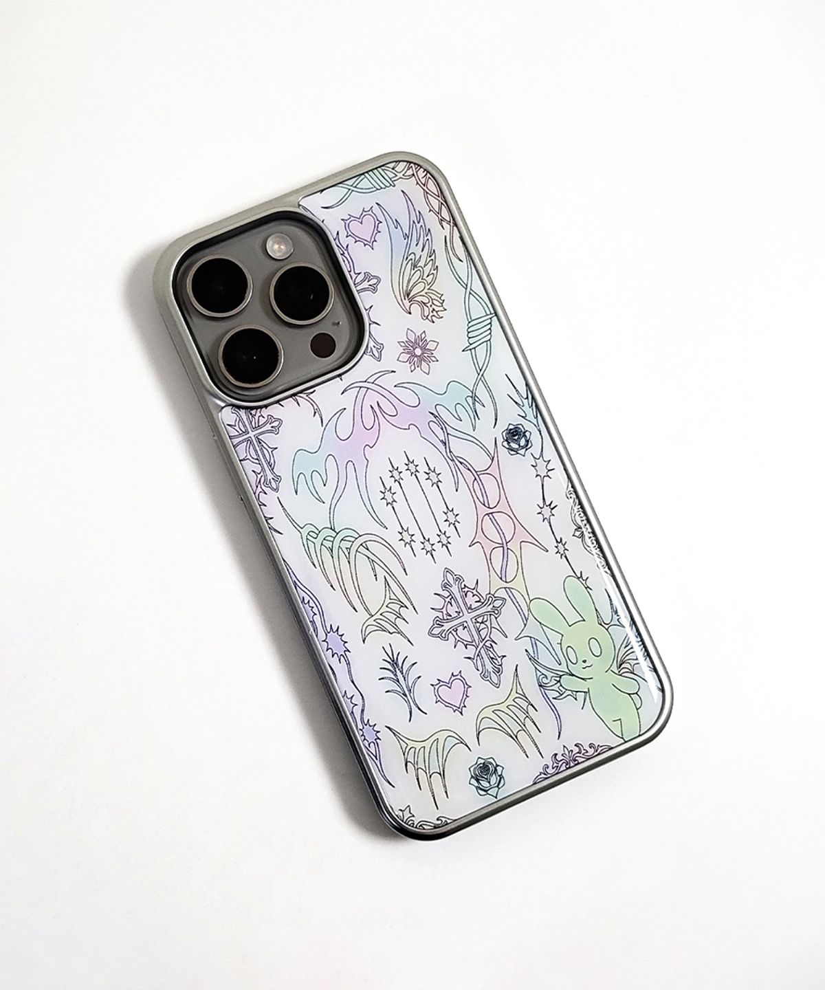 메모리즈바운더리(MEMORIESBOUNDARY) AETERNA Eternal Iconography Phone Case (SV_Epoxy/MagSafe Glass)
