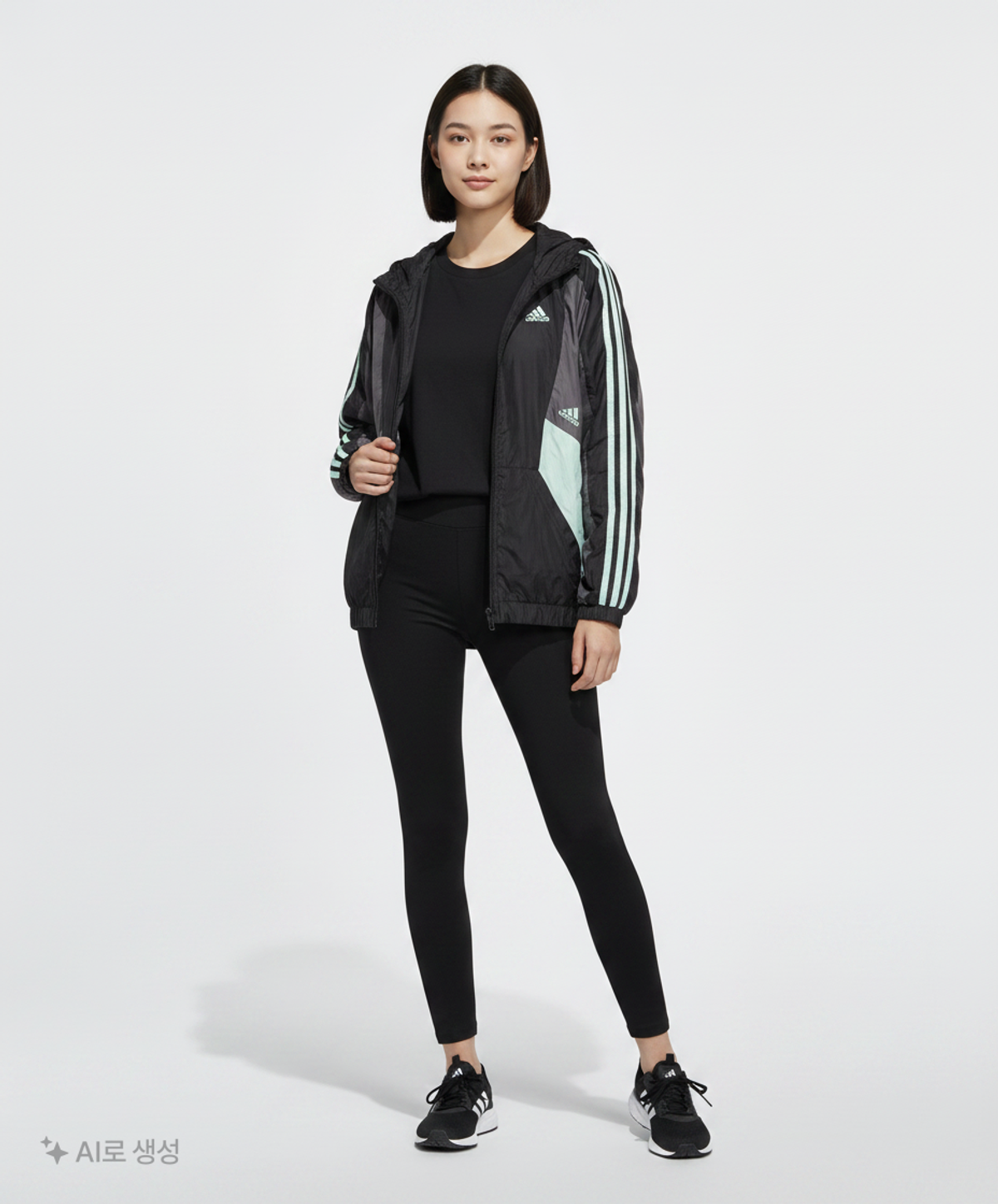 아디다스(ADIDAS) 나일론/코치 재킷 150