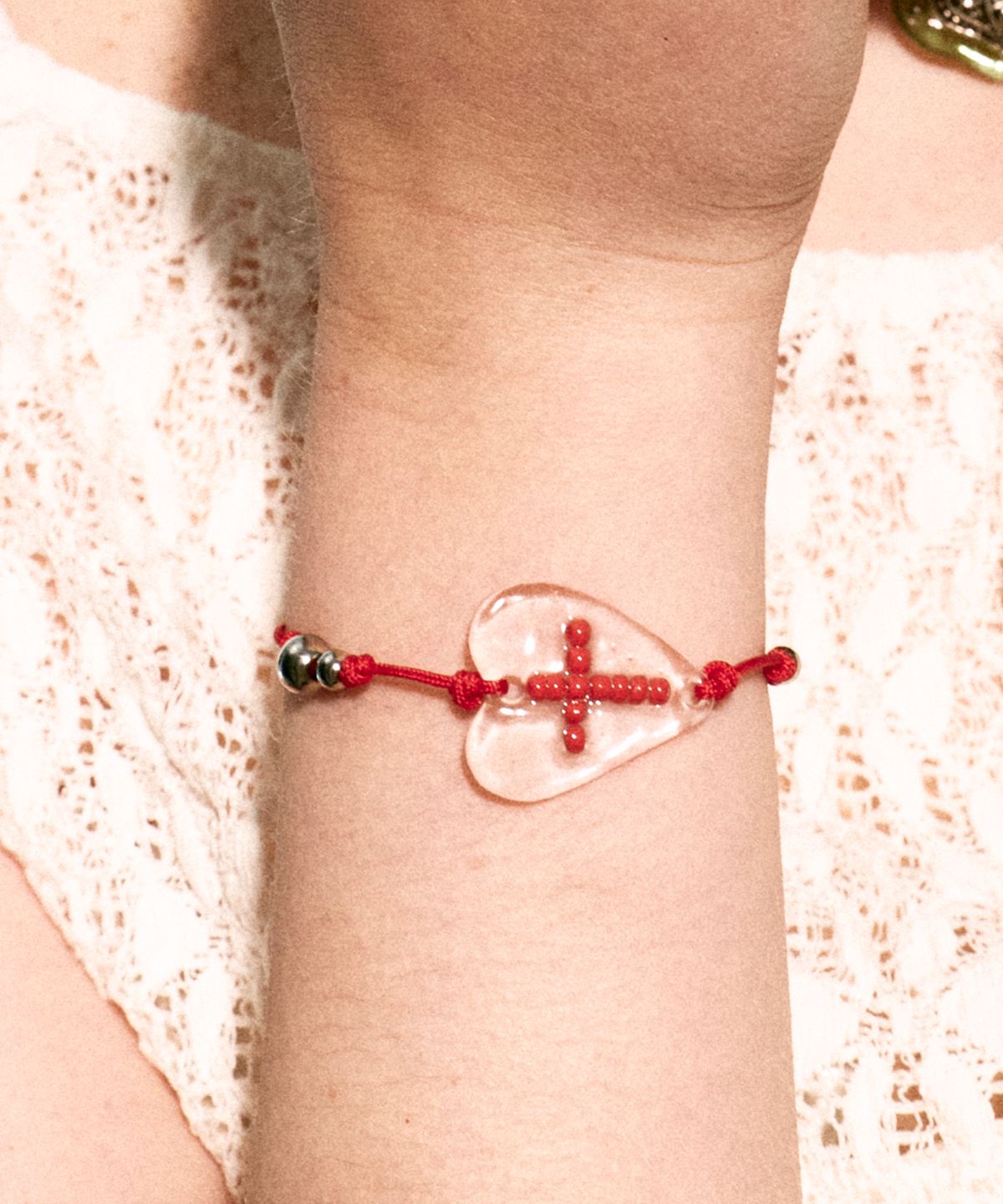 엔프프(NFF) sunkiss bracelet-red