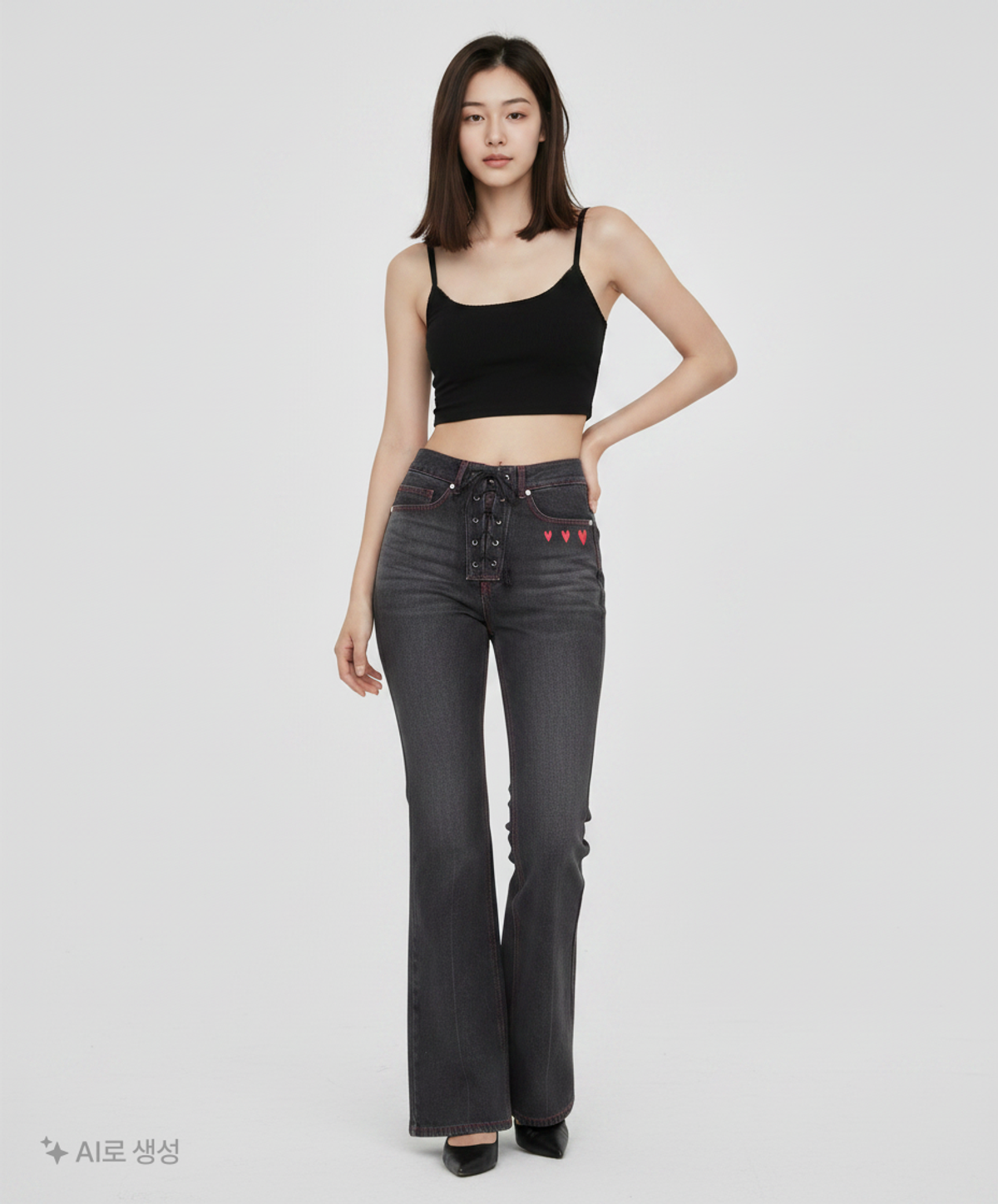 에이이에이이(AEAE) 청/데님 팬츠
