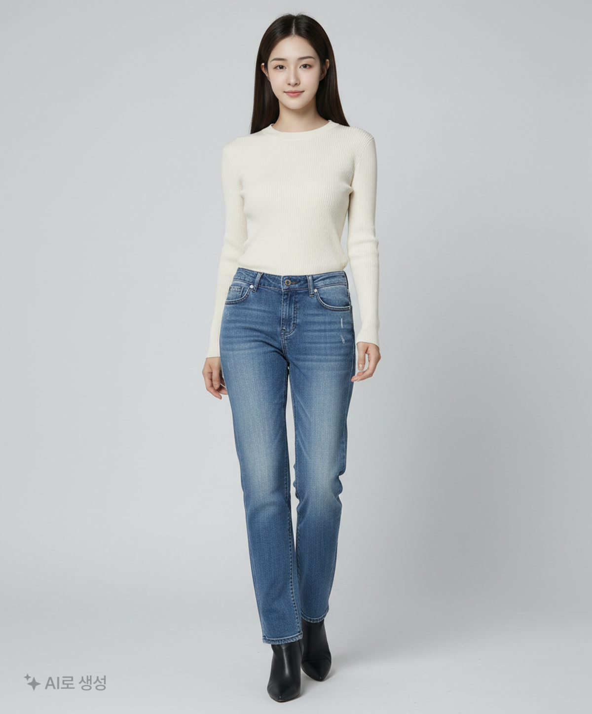 인디고뱅크(INDIGO BANK) 청/데님 팬츠 75