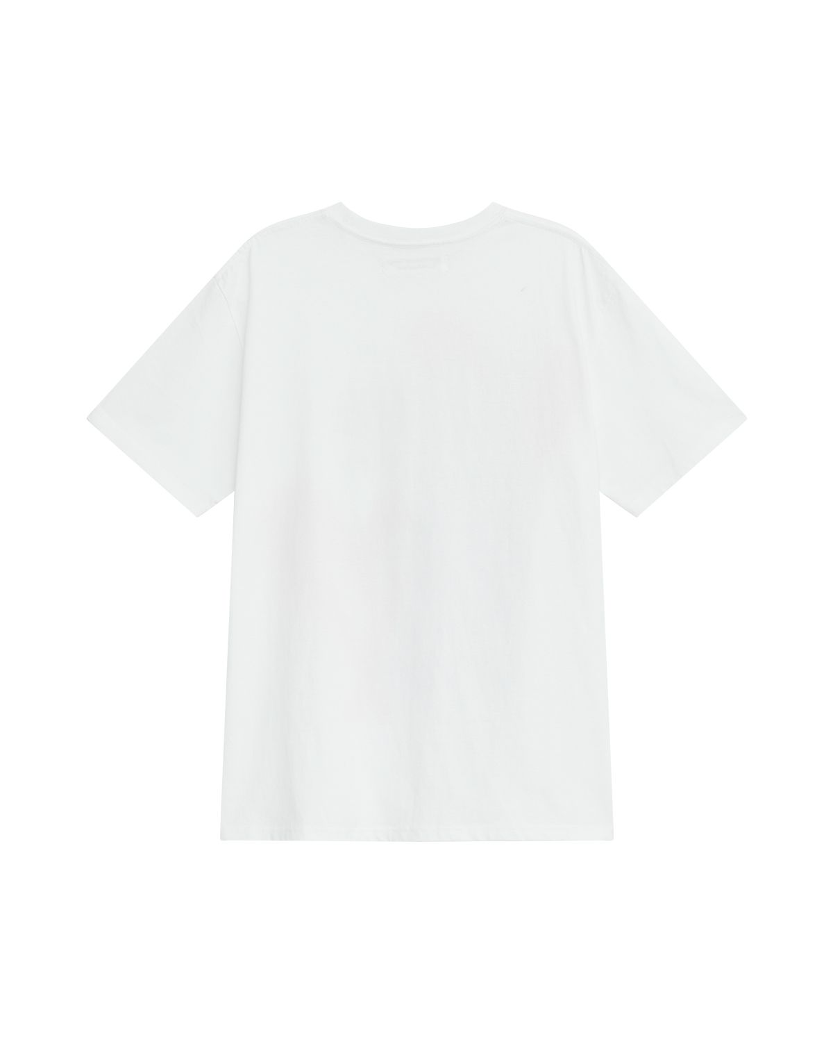 더뮤지엄비지터(THEMUSEUMVISITOR) HEART PRINTED OVERFIT T-SHIRT (WHITE)