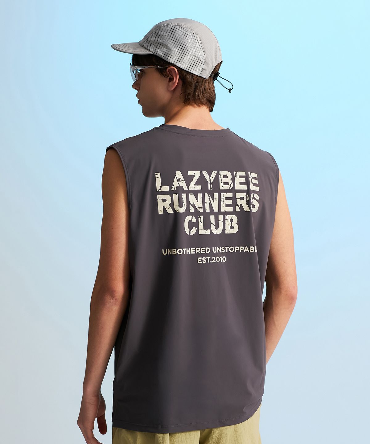 레이지비(LAZYBEE) 쿨링브리즈 오버핏 탱크탑 래쉬가드 M (4컬러)