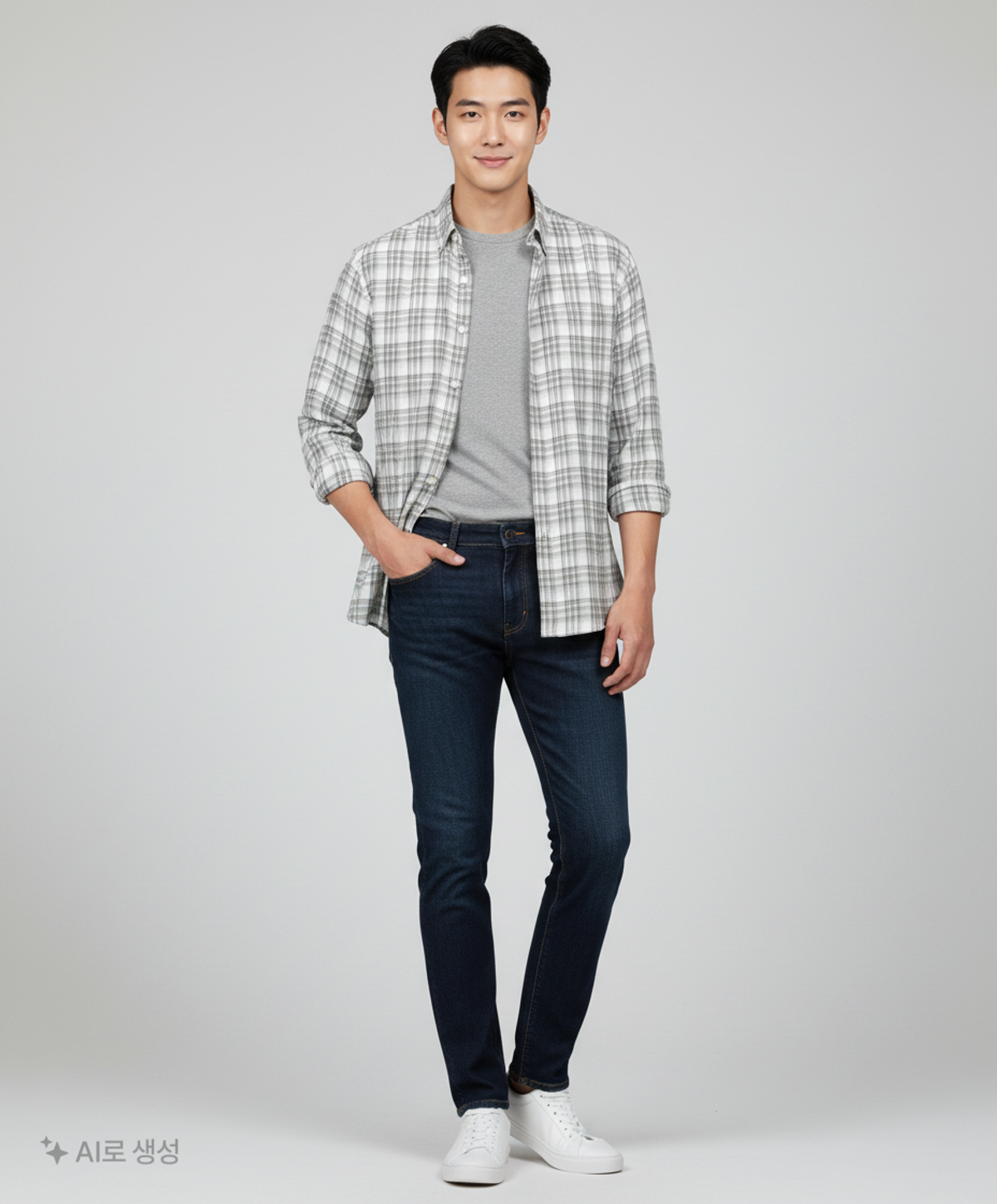 마인드브릿지(MINDBRIDGE) 캐주얼 셔츠 110