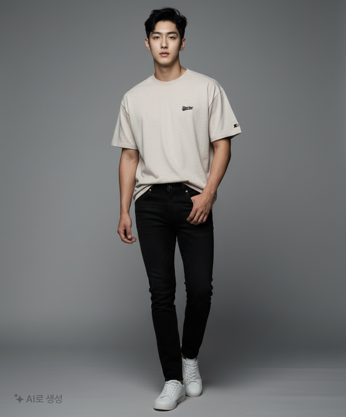 스타터(STARTER) 스타터 베이직 스 티셔츠 BASIC SWEAT T-SHIRT 0MM