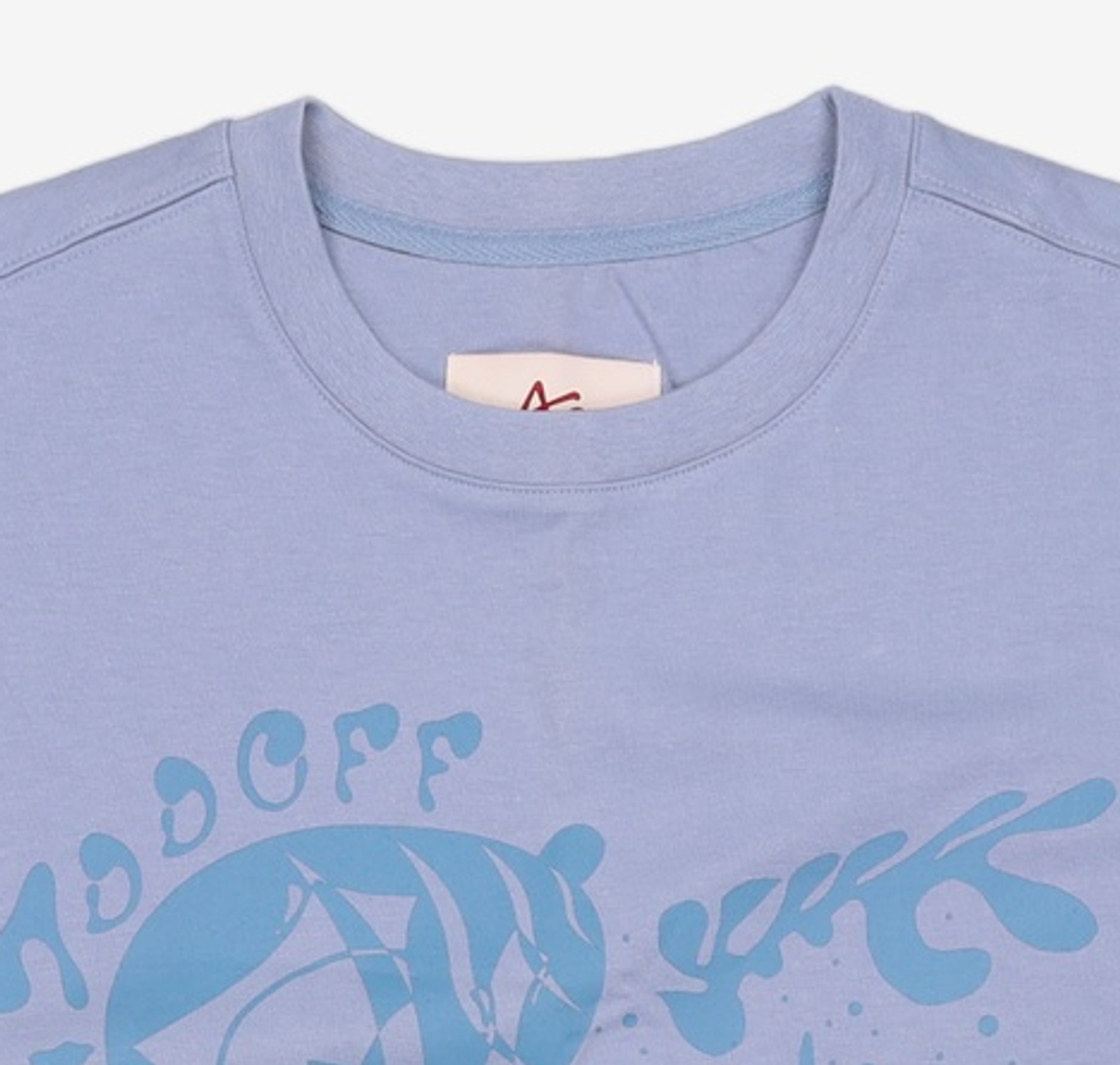 애드오프(ADDOFF) PALM TREE PRINTING T-SHIRT SKY BLUE M