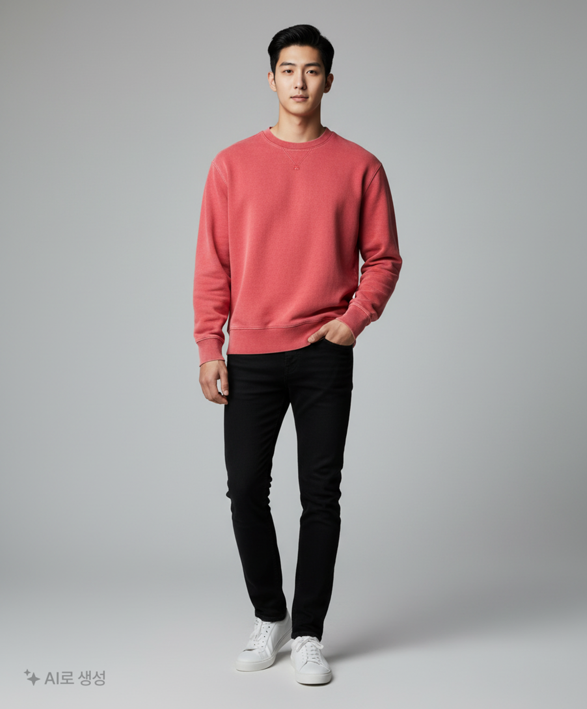 어텐션로우(ATTENTIONROW) 맨투맨/스웨트셔츠 2