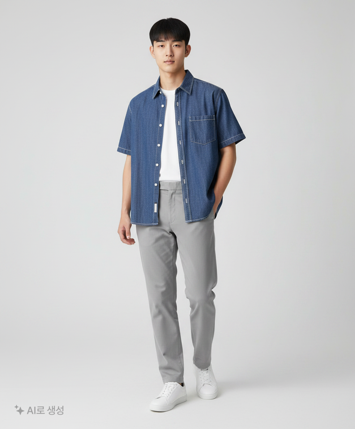 스파오(SPAO) 캐주얼 셔츠 L