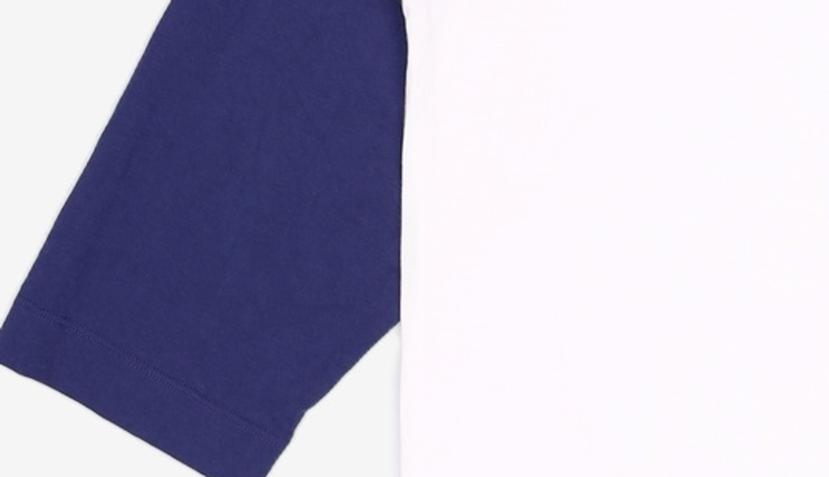 프롬아를(FROM ARLES) 90S 스케이터 래글런 티셔츠 / NAVY L