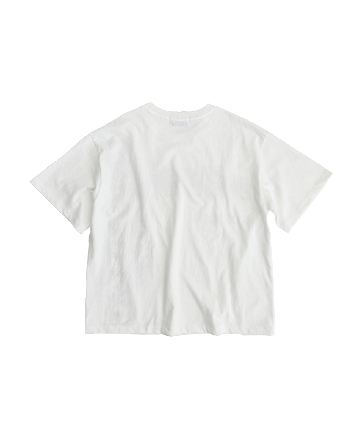 언유즈랩(UNUSEDLAB) (UNISEX) UUL 레터링 반팔 티셔츠 [화이트]