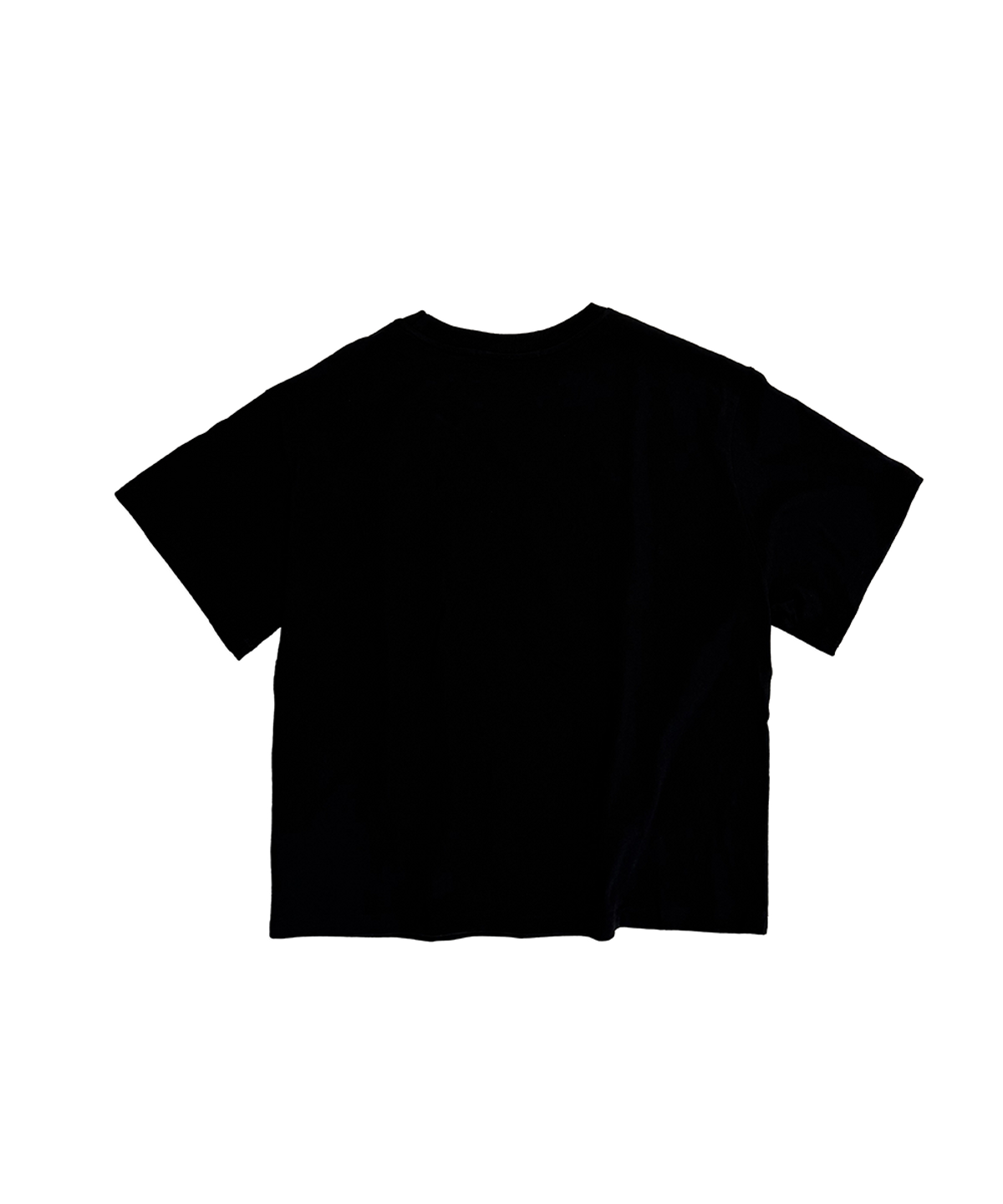 언유즈랩(UNUSEDLAB) (UNISEX) UUL 레터링 반팔 티셔츠 [블랙]