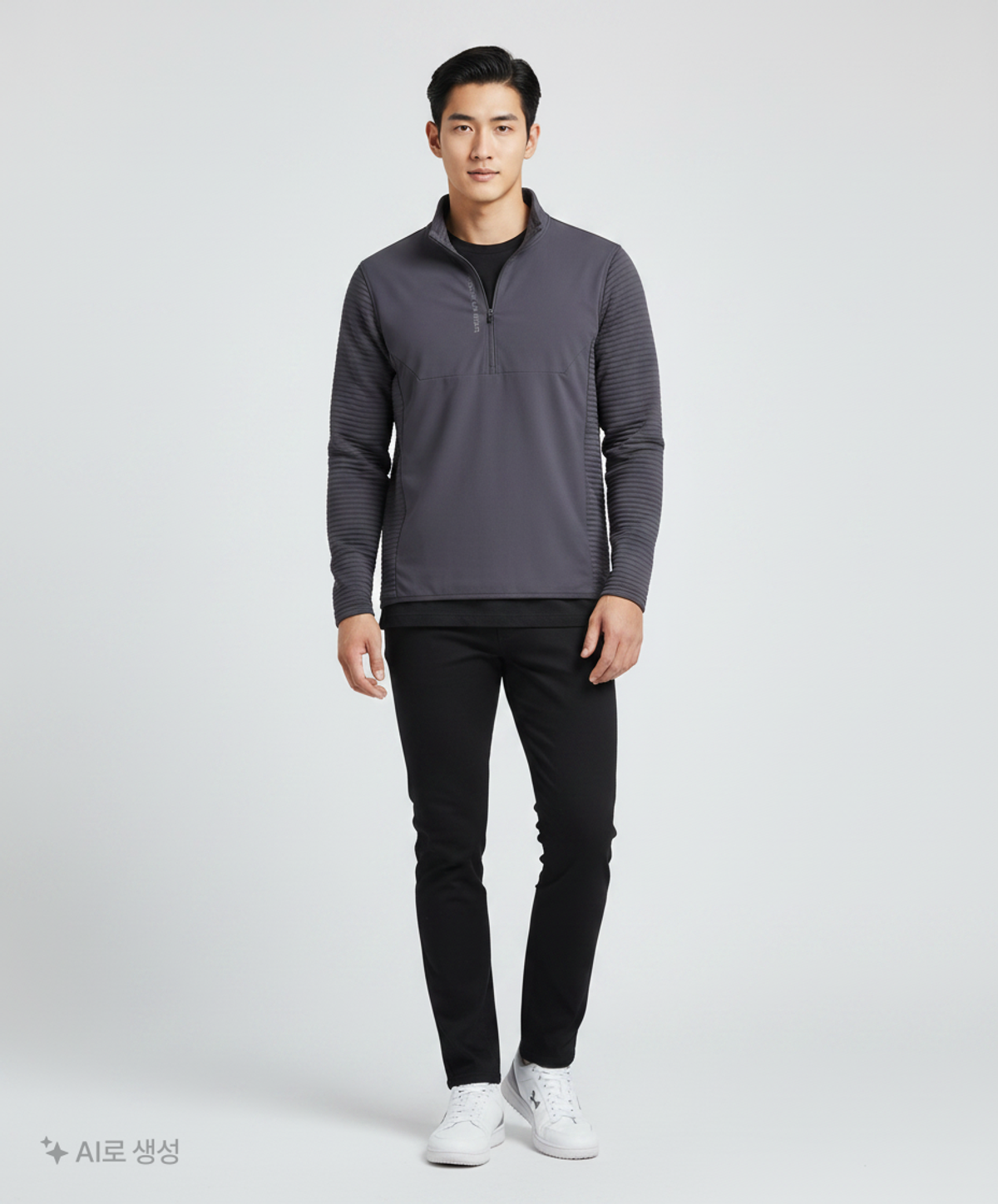 언더아머(UNDERARMOUR) 스톰 에볼루션 하프 집업 1360513-001 XXL